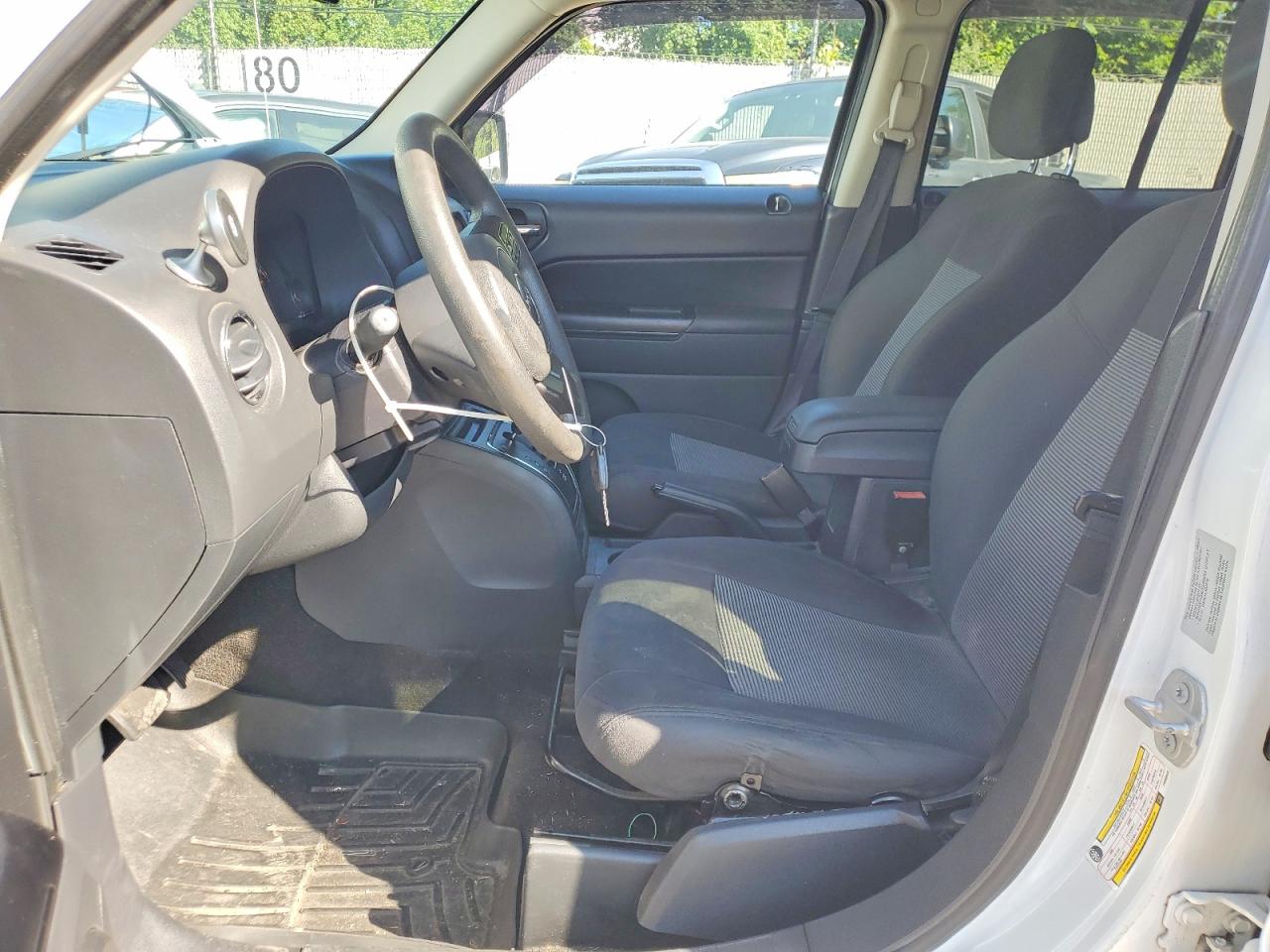 2015 Jeep Patriot Sport White vin: 1C4NJPBA2FD389842