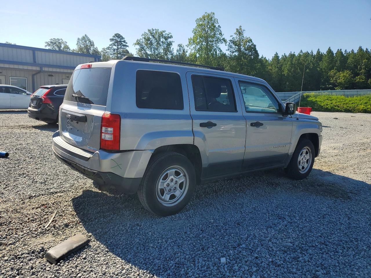 2015 Jeep Patriot Sport Серебряный vin: 1C4NJPBA2FD399514