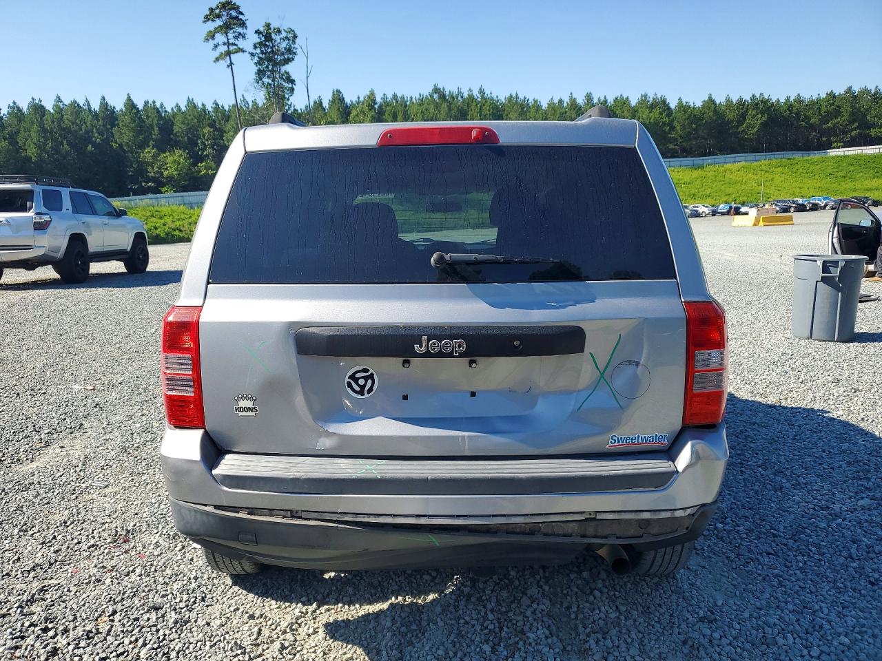 2015 Jeep Patriot Sport Серебряный vin: 1C4NJPBA2FD399514