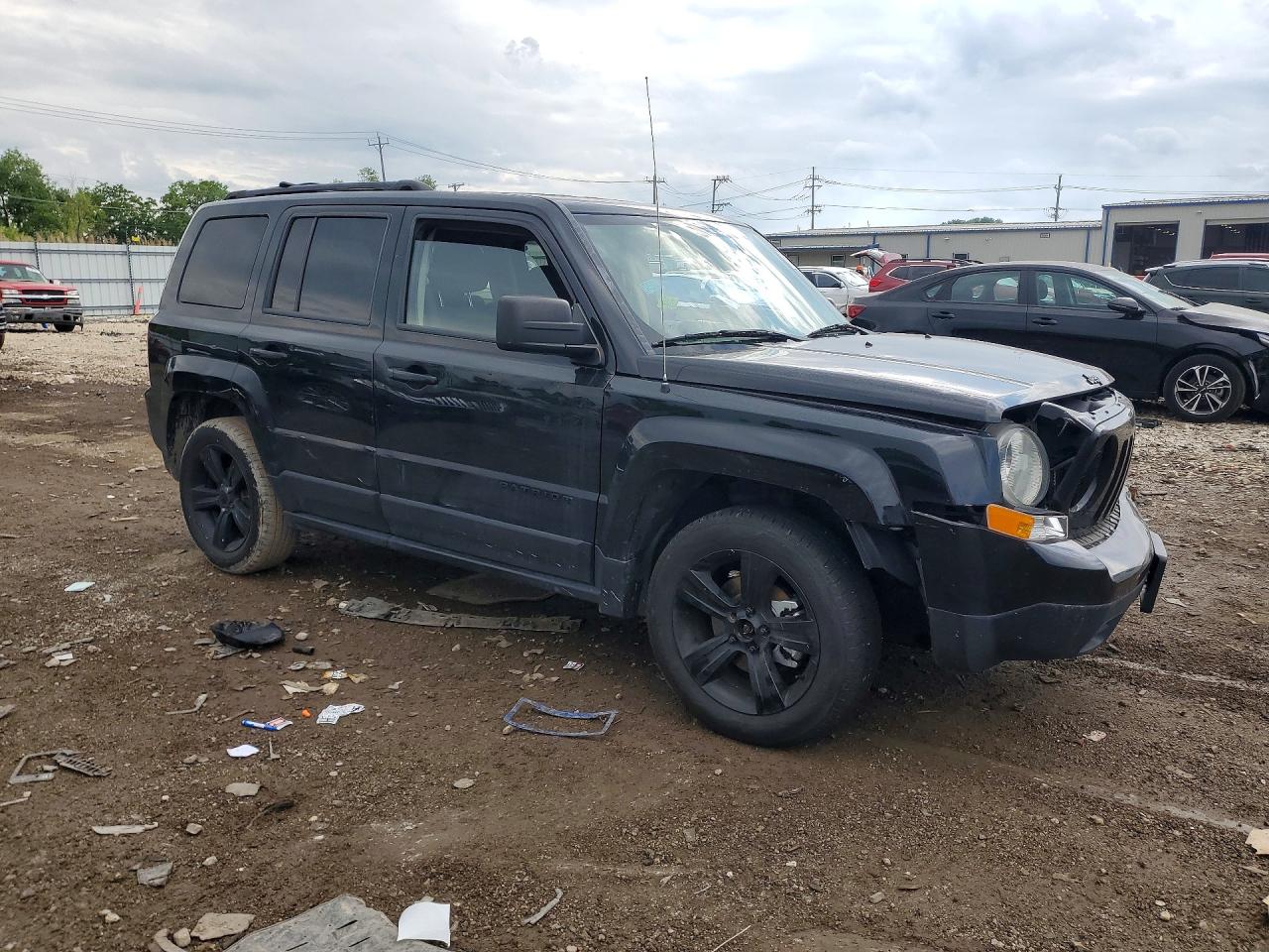 2015 Jeep Patriot Sport Black vin: 1C4NJPBA2FD400614