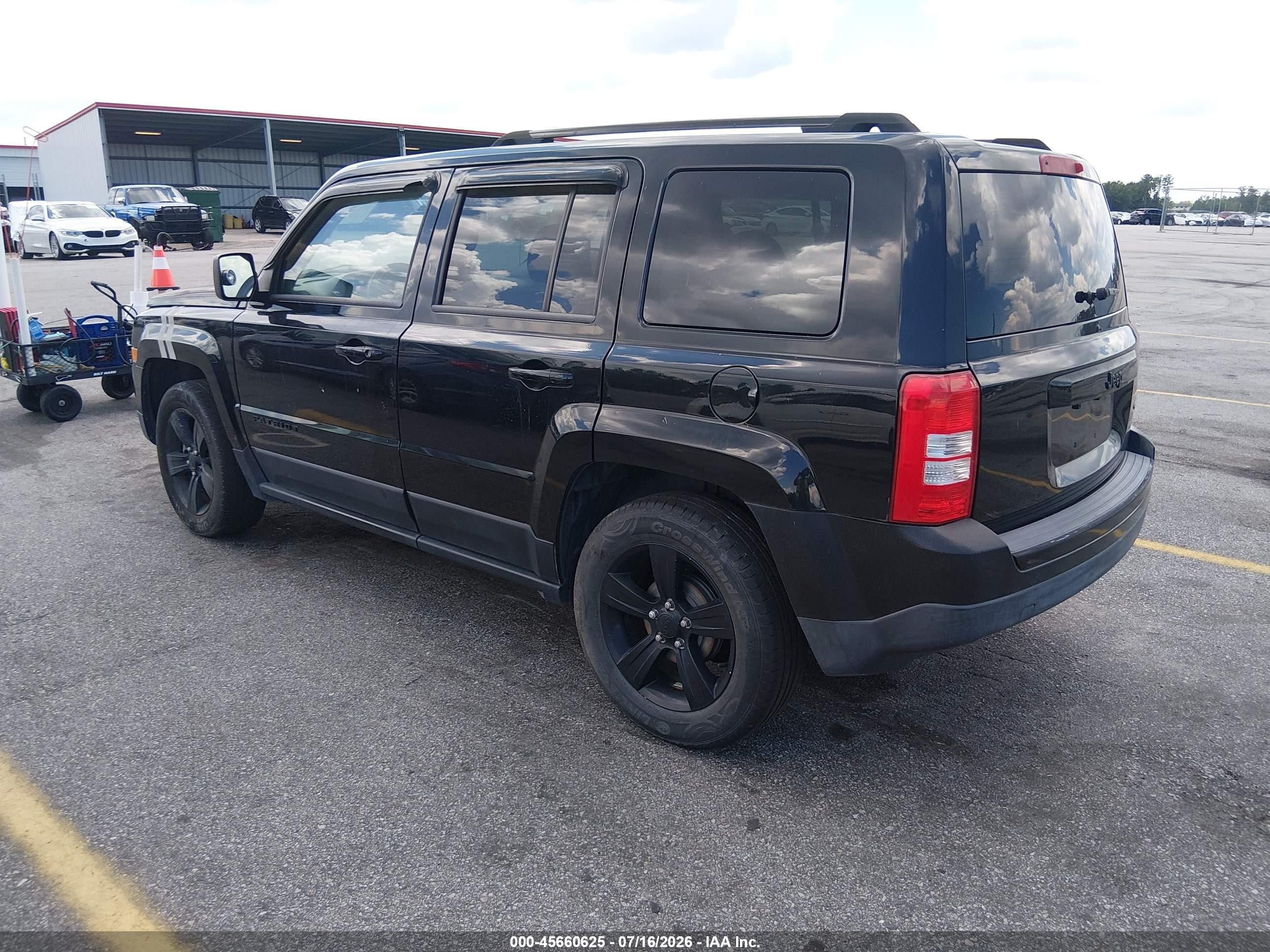 2015 Jeep Patriot Altitude Edition Black vin: 1C4NJPBA2FD401987