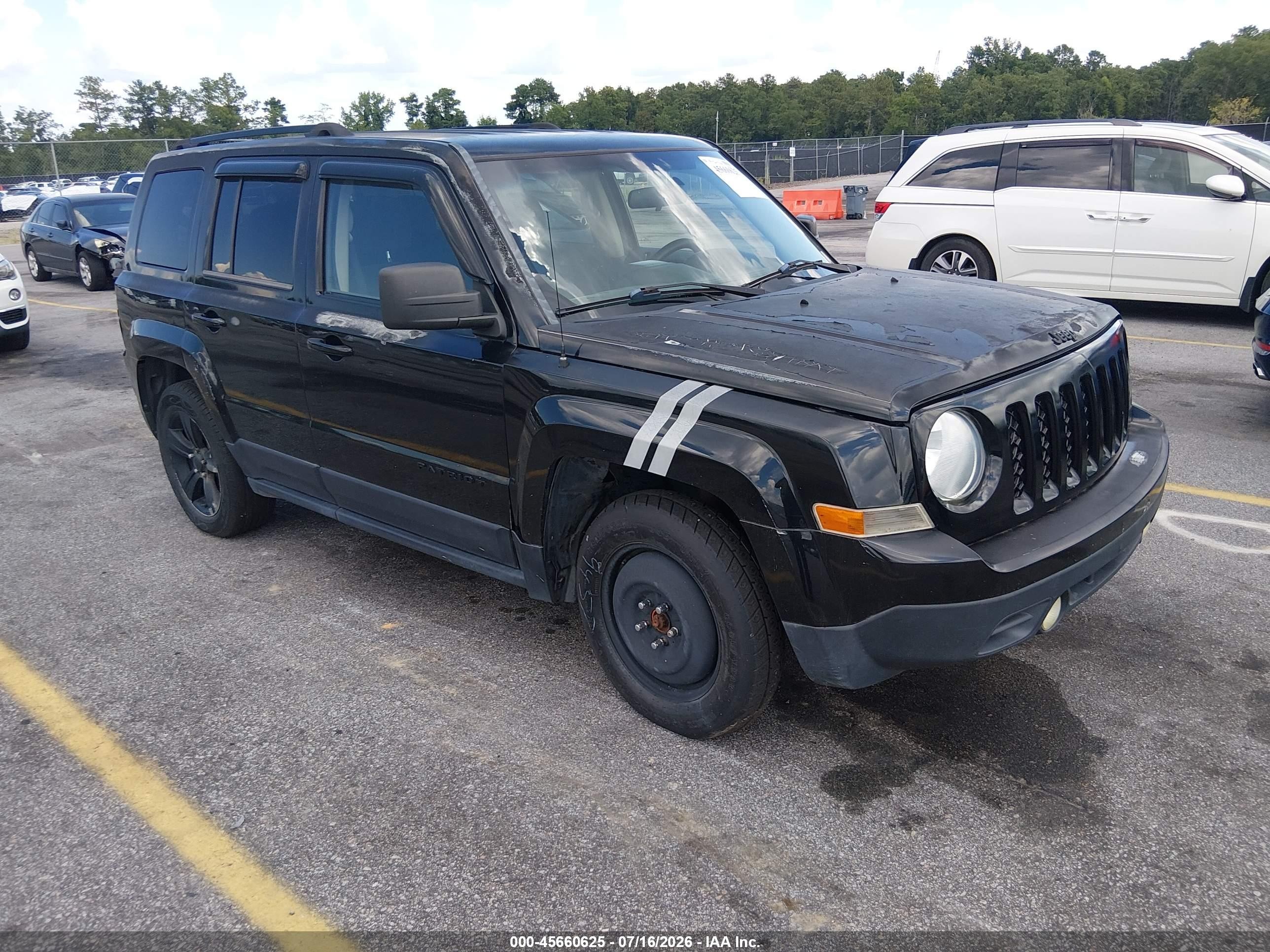 2015 Jeep Patriot Altitude Edition Black vin: 1C4NJPBA2FD401987