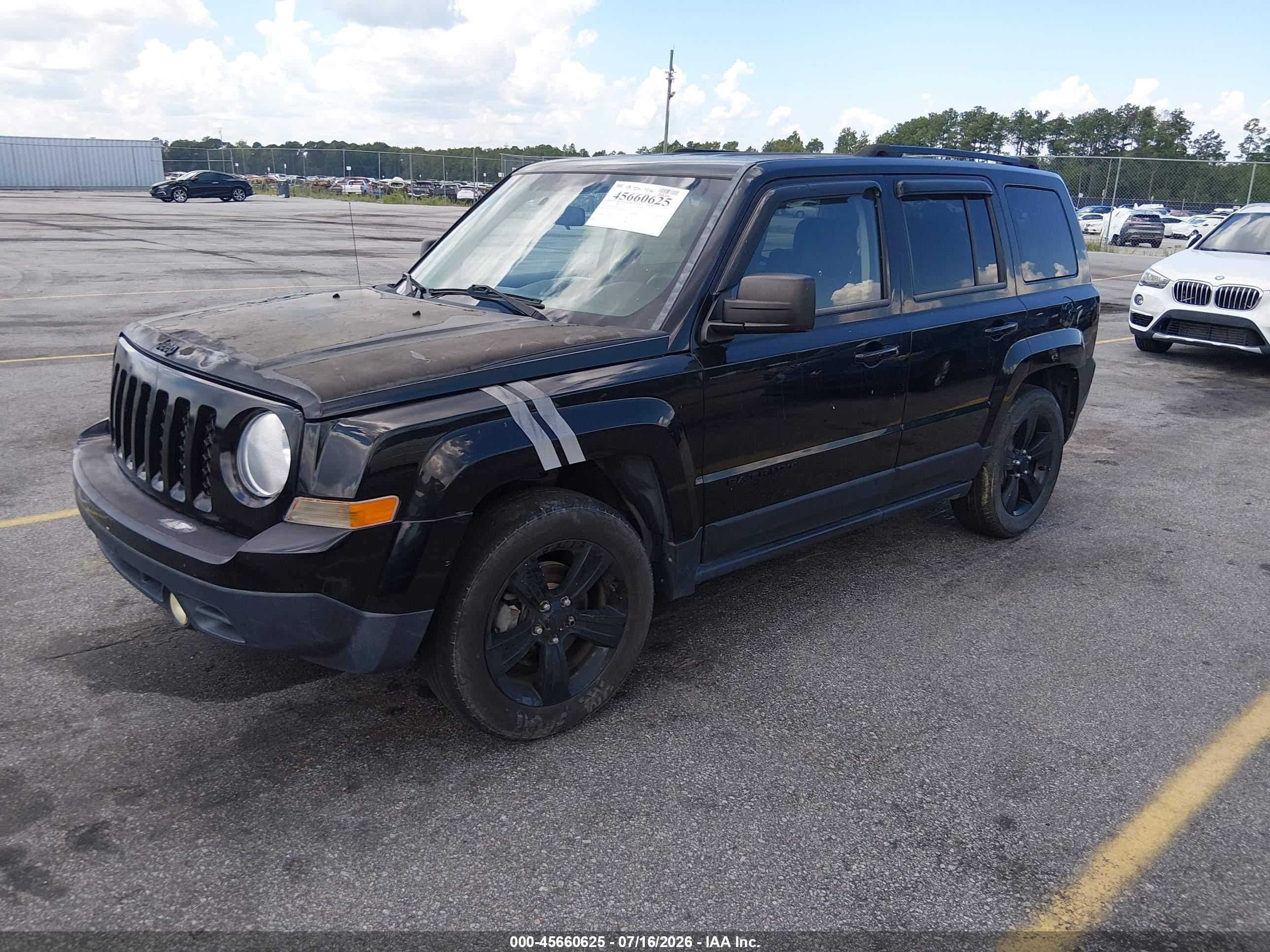 2015 Jeep Patriot Altitude Edition Black vin: 1C4NJPBA2FD401987