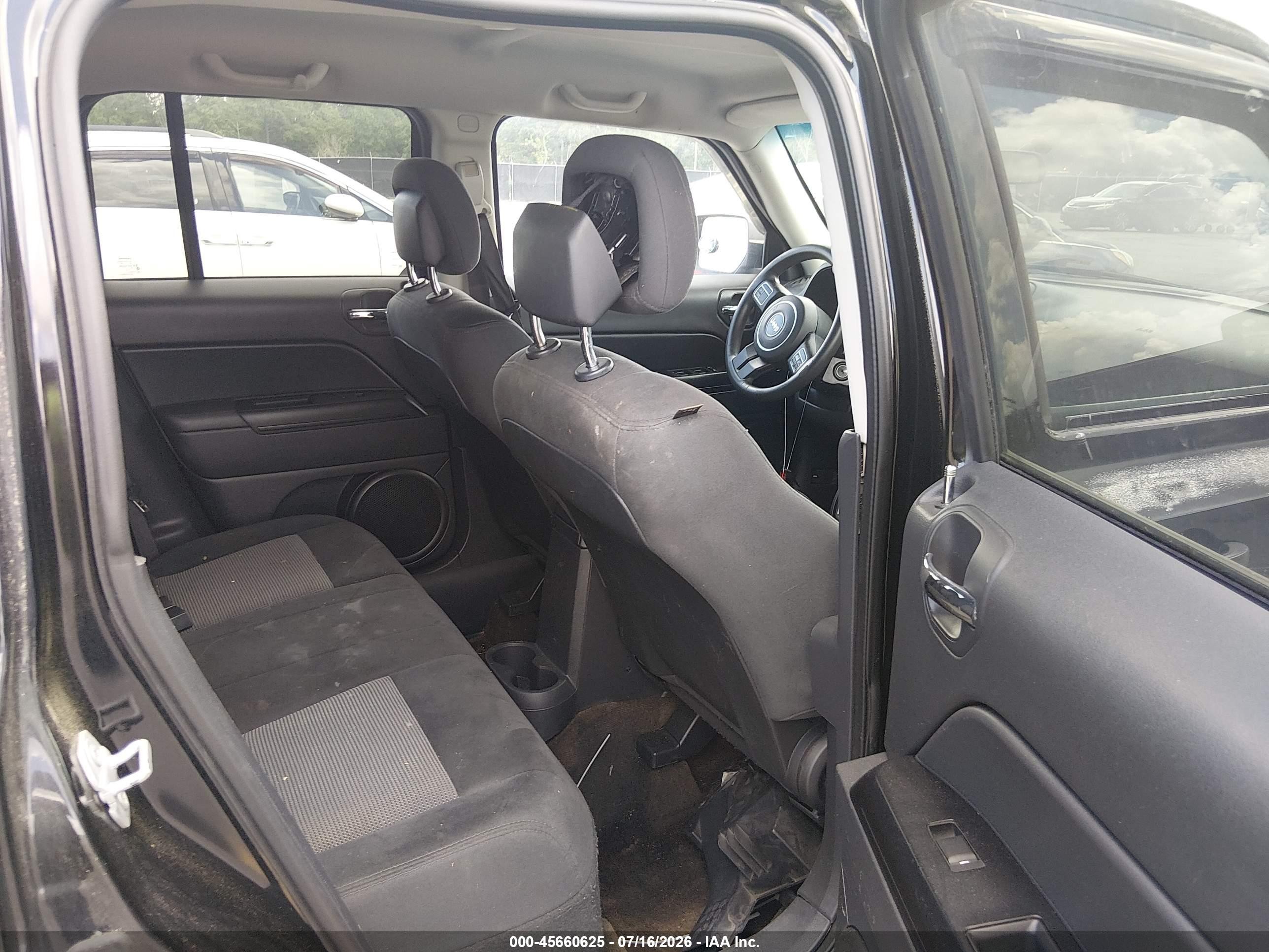 2015 Jeep Patriot Altitude Edition Black vin: 1C4NJPBA2FD401987