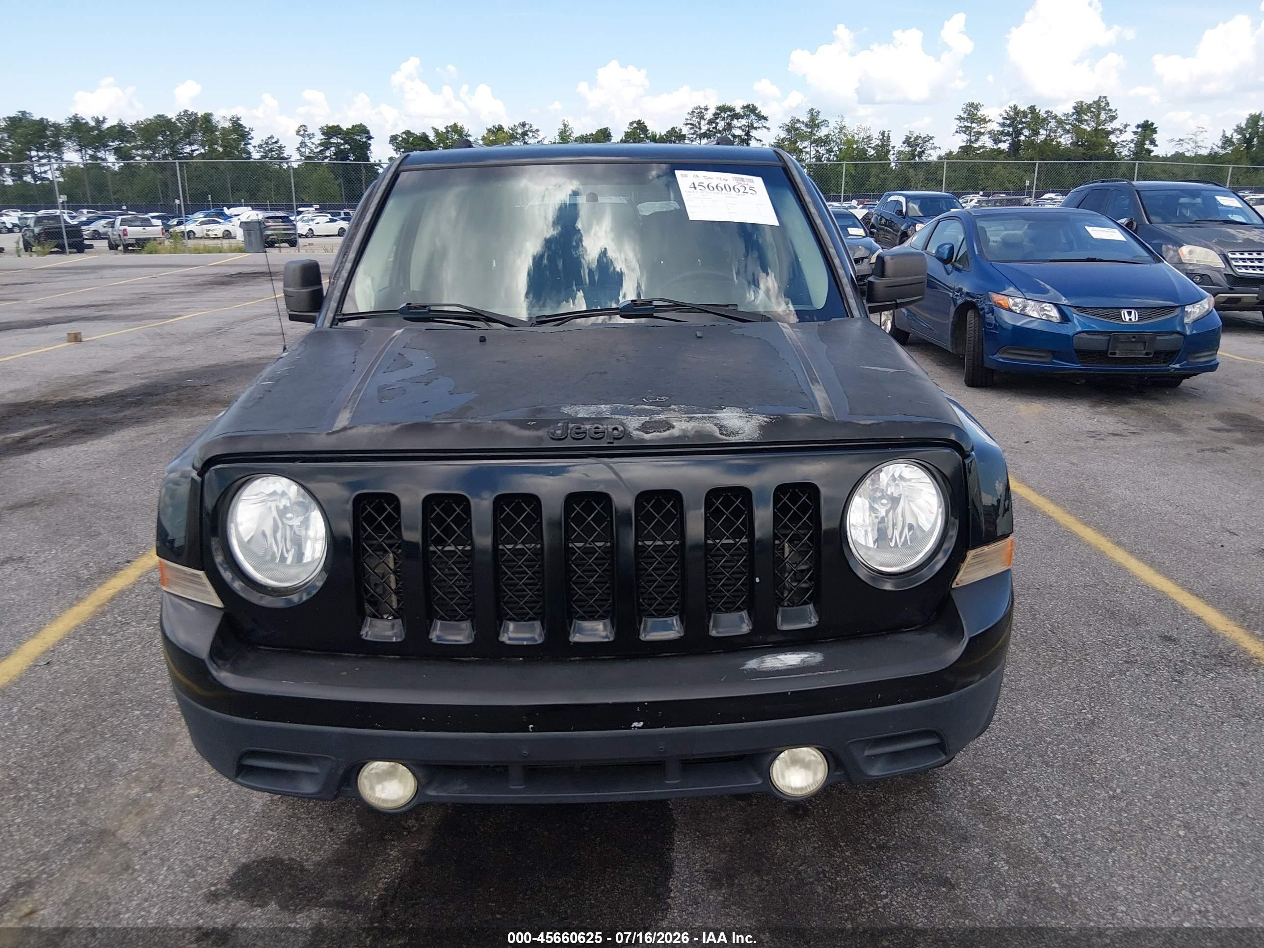 2015 Jeep Patriot Altitude Edition Black vin: 1C4NJPBA2FD401987