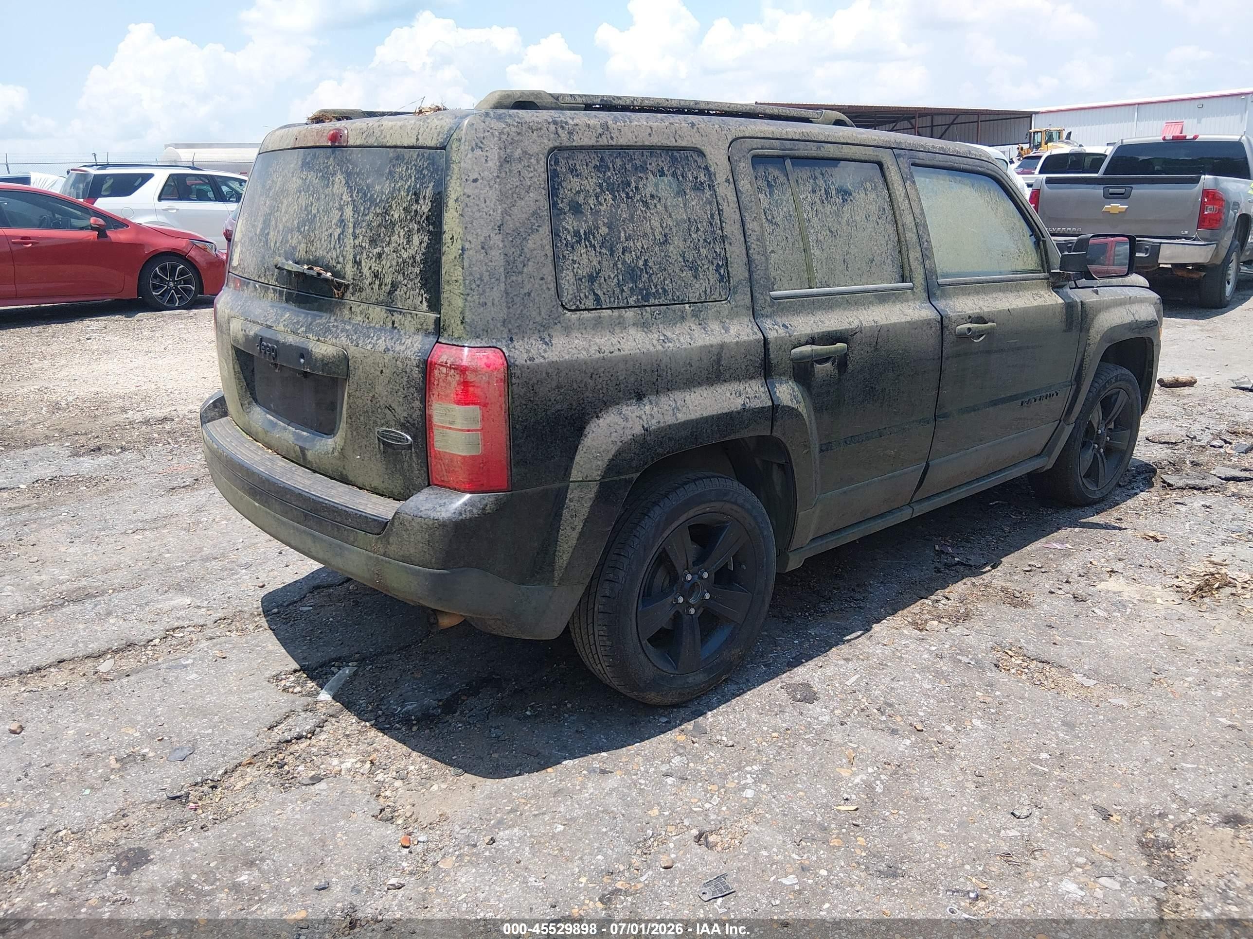 2015 Jeep Patriot Altitude Edition Черный vin: 1C4NJPBA2FD427960