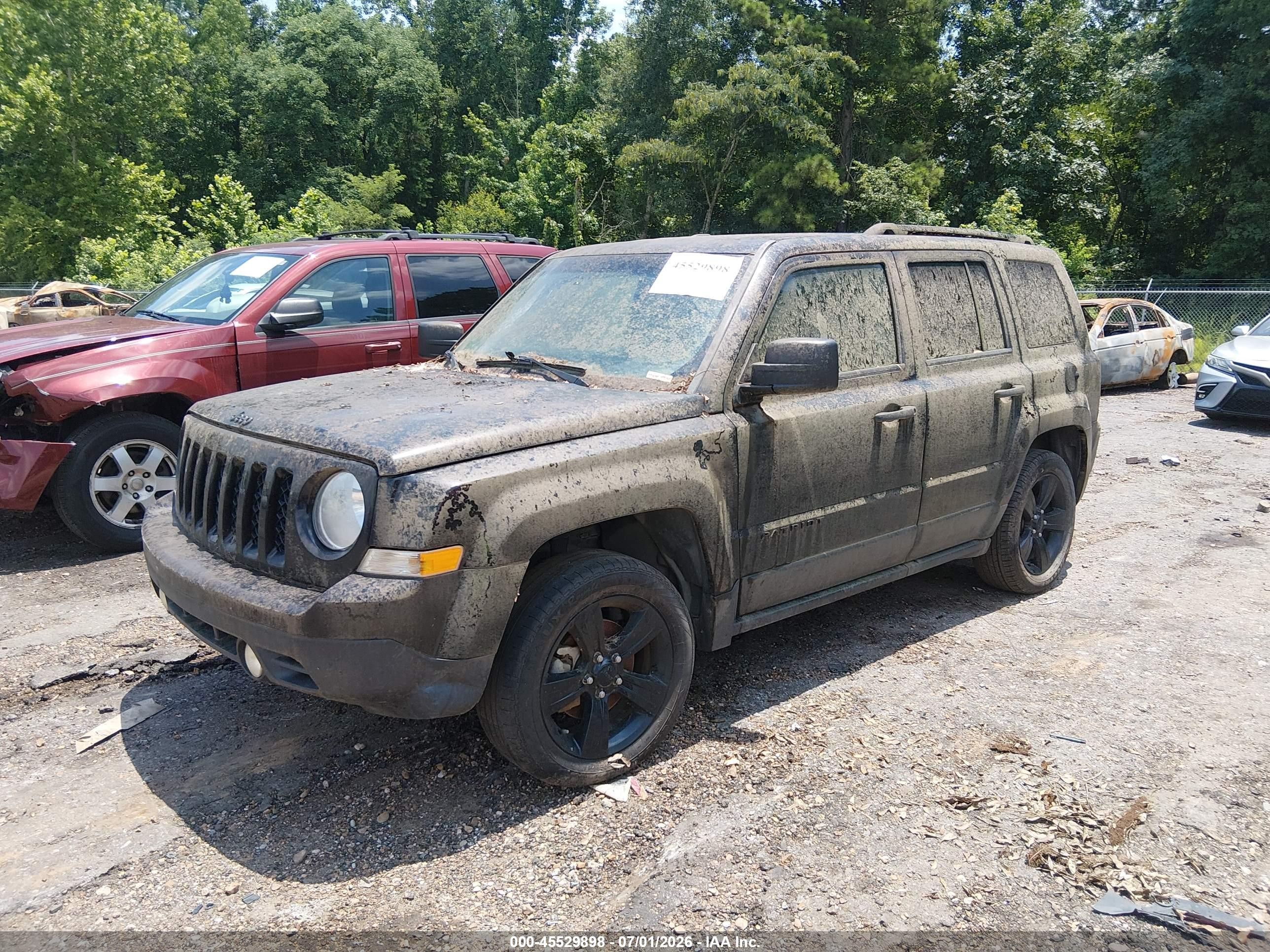 2015 Jeep Patriot Altitude Edition Черный vin: 1C4NJPBA2FD427960