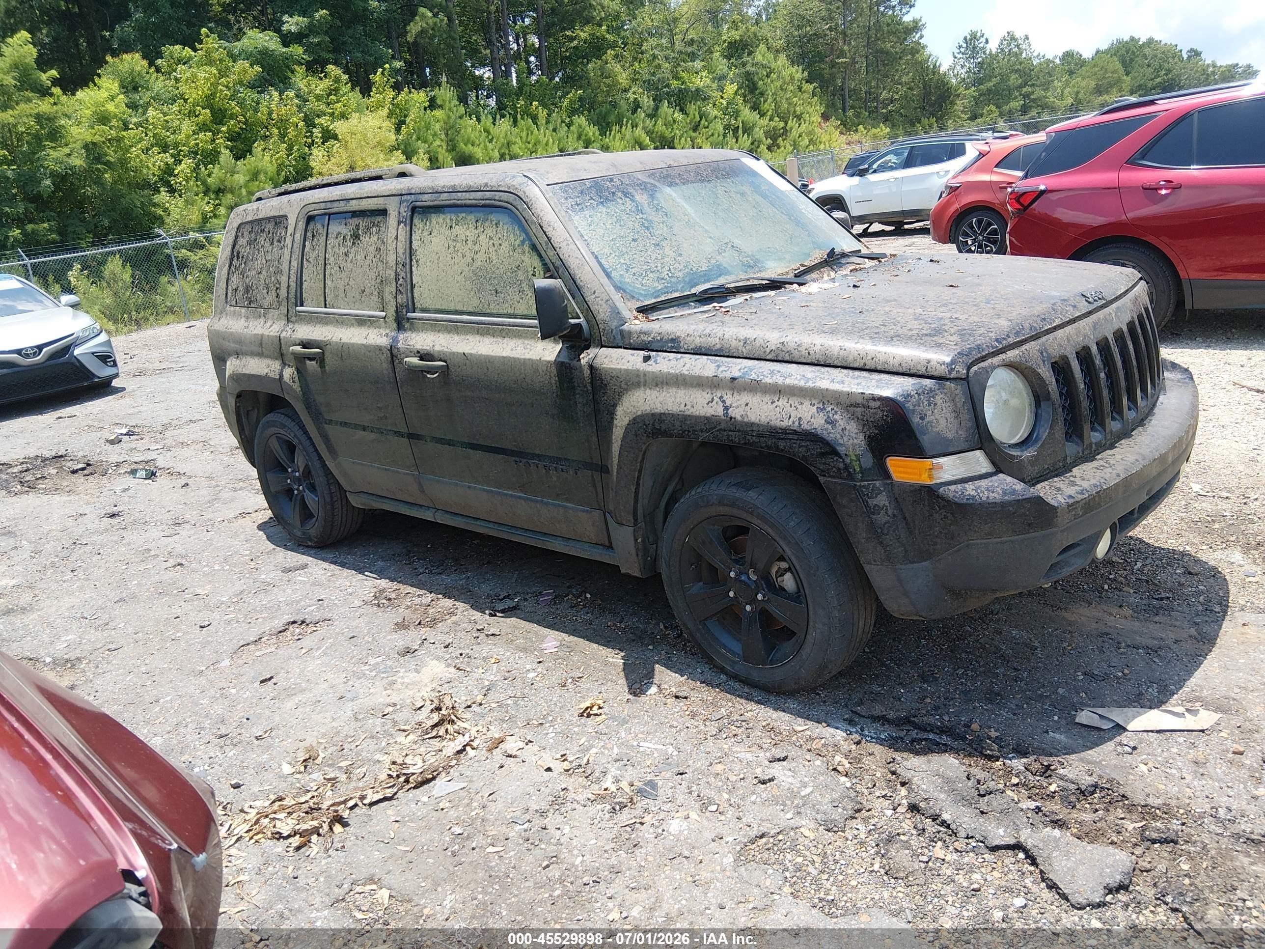 2015 Jeep Patriot Altitude Edition Black vin: 1C4NJPBA2FD427960