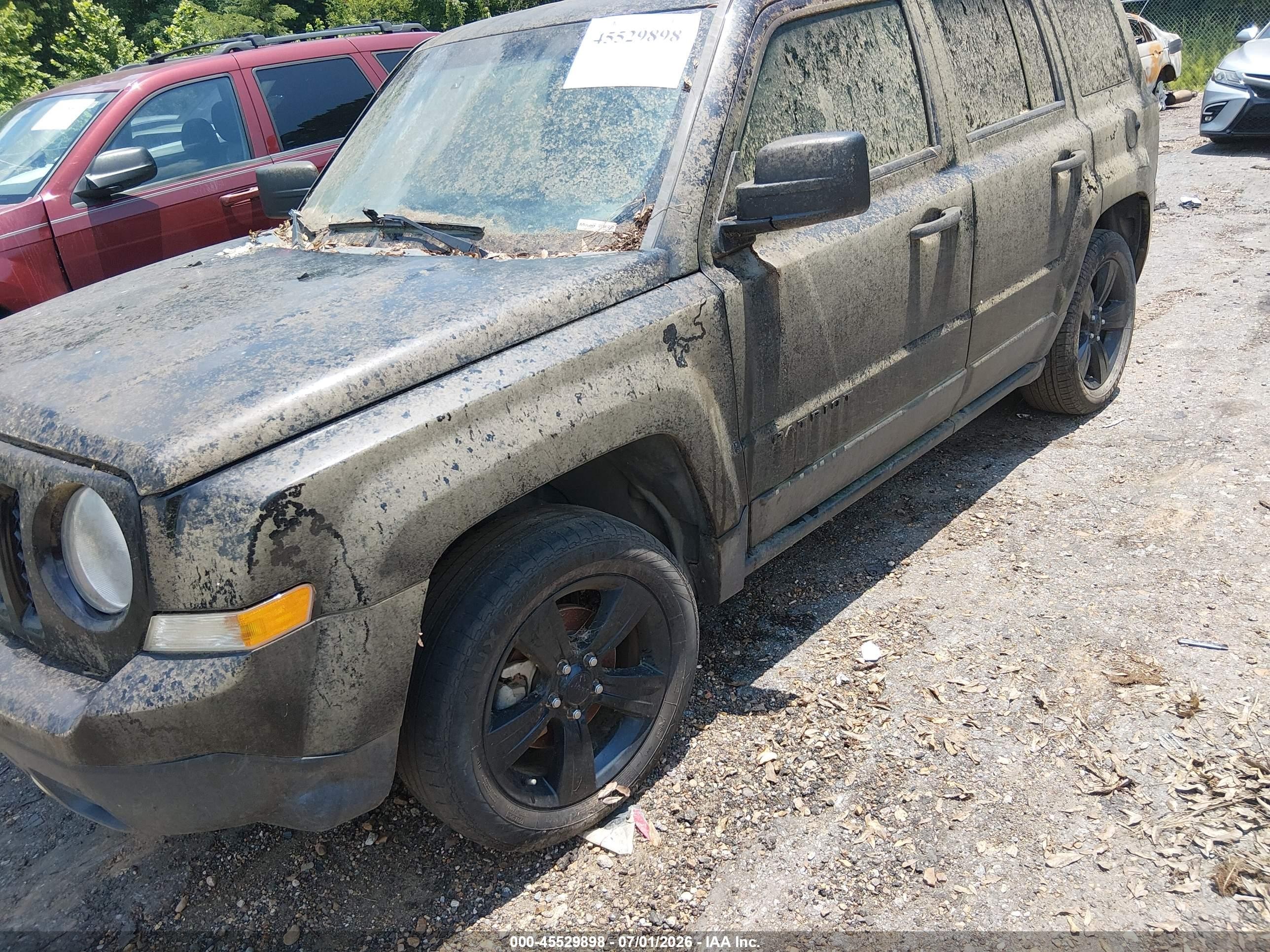 2015 Jeep Patriot Altitude Edition Черный vin: 1C4NJPBA2FD427960