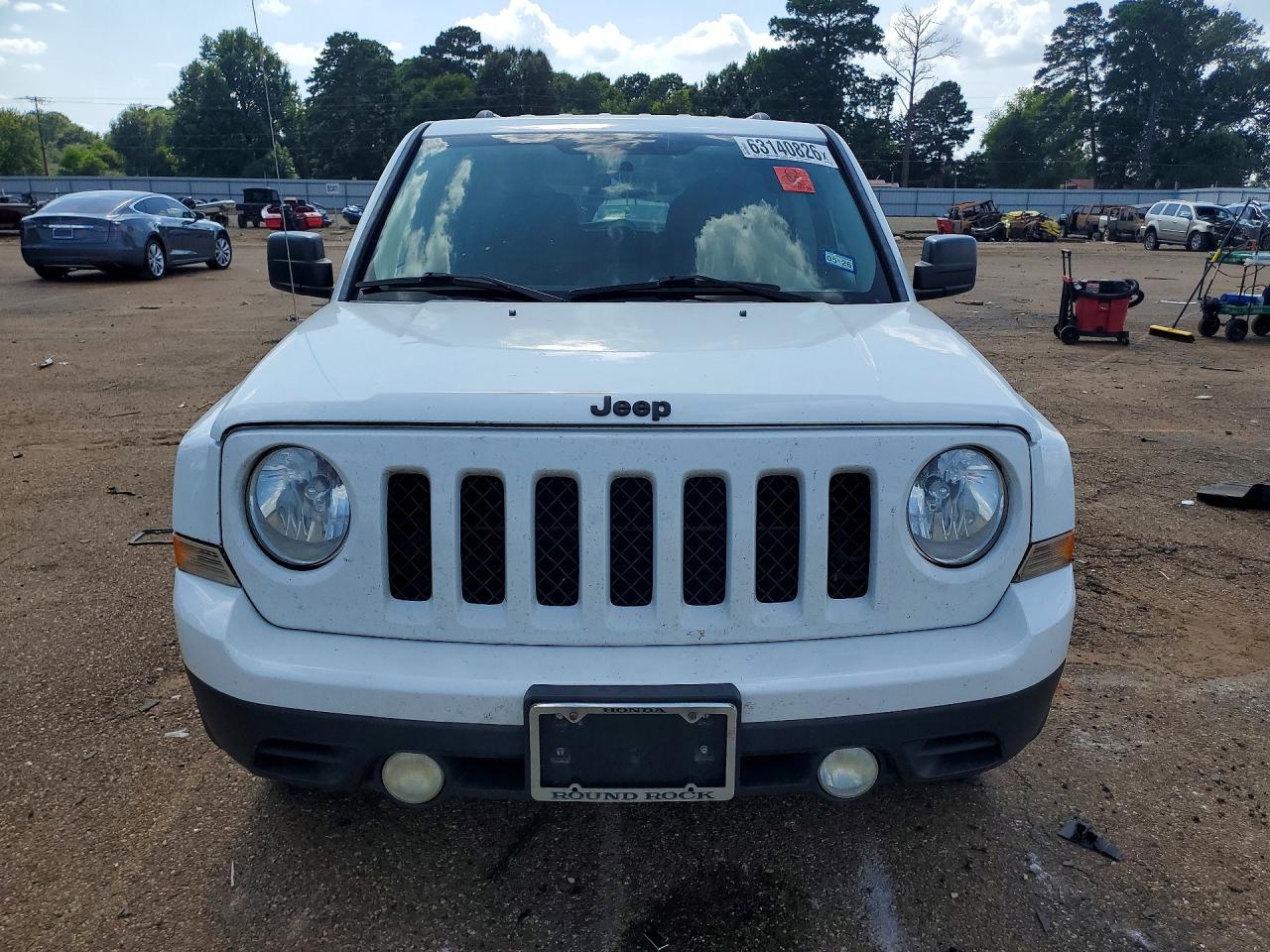 2015 Jeep Patriot Sport White vin: 1C4NJPBA2FD430941