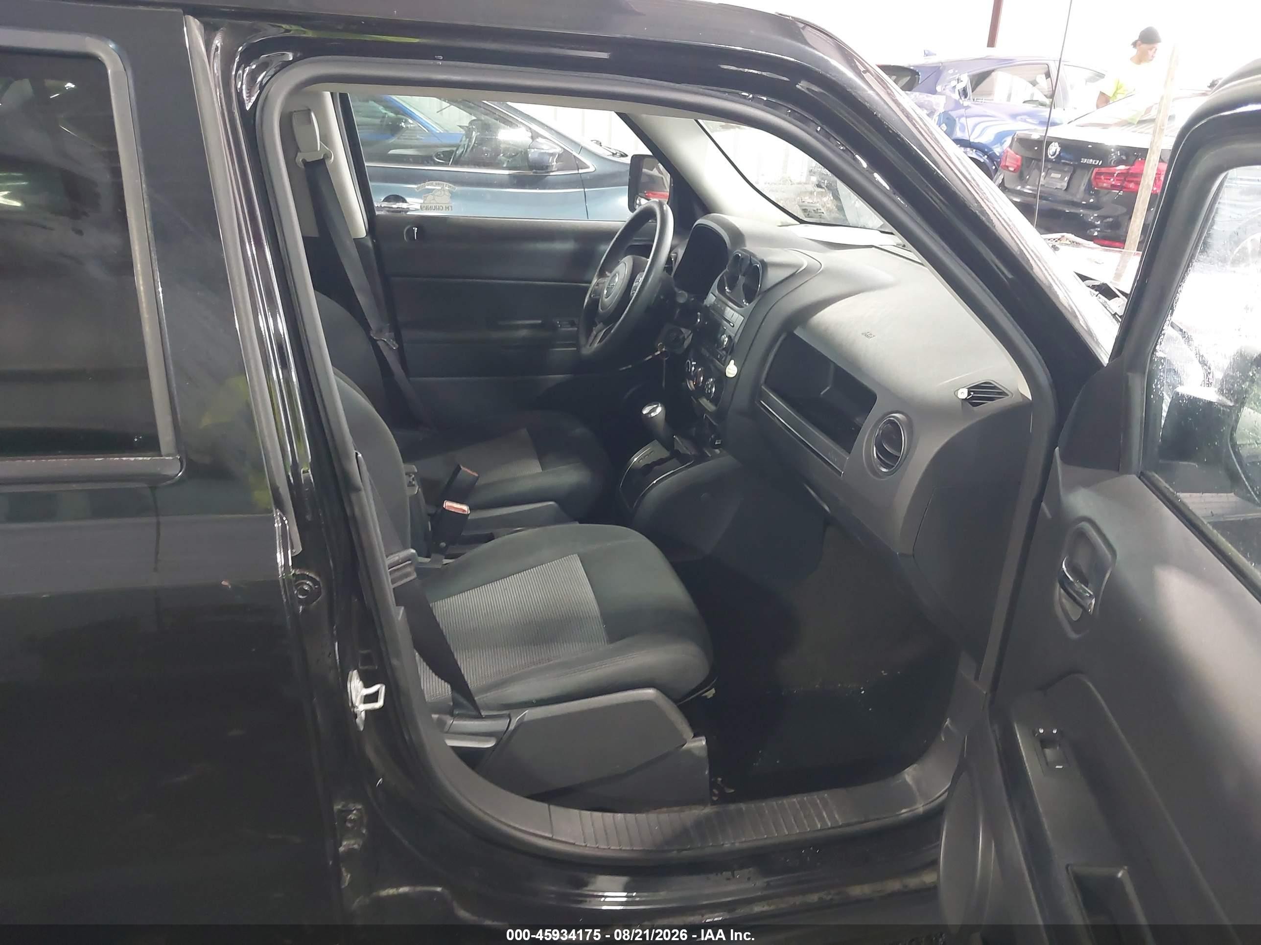 2016 Jeep Patriot Sport Black vin: 1C4NJPBA2GD513531