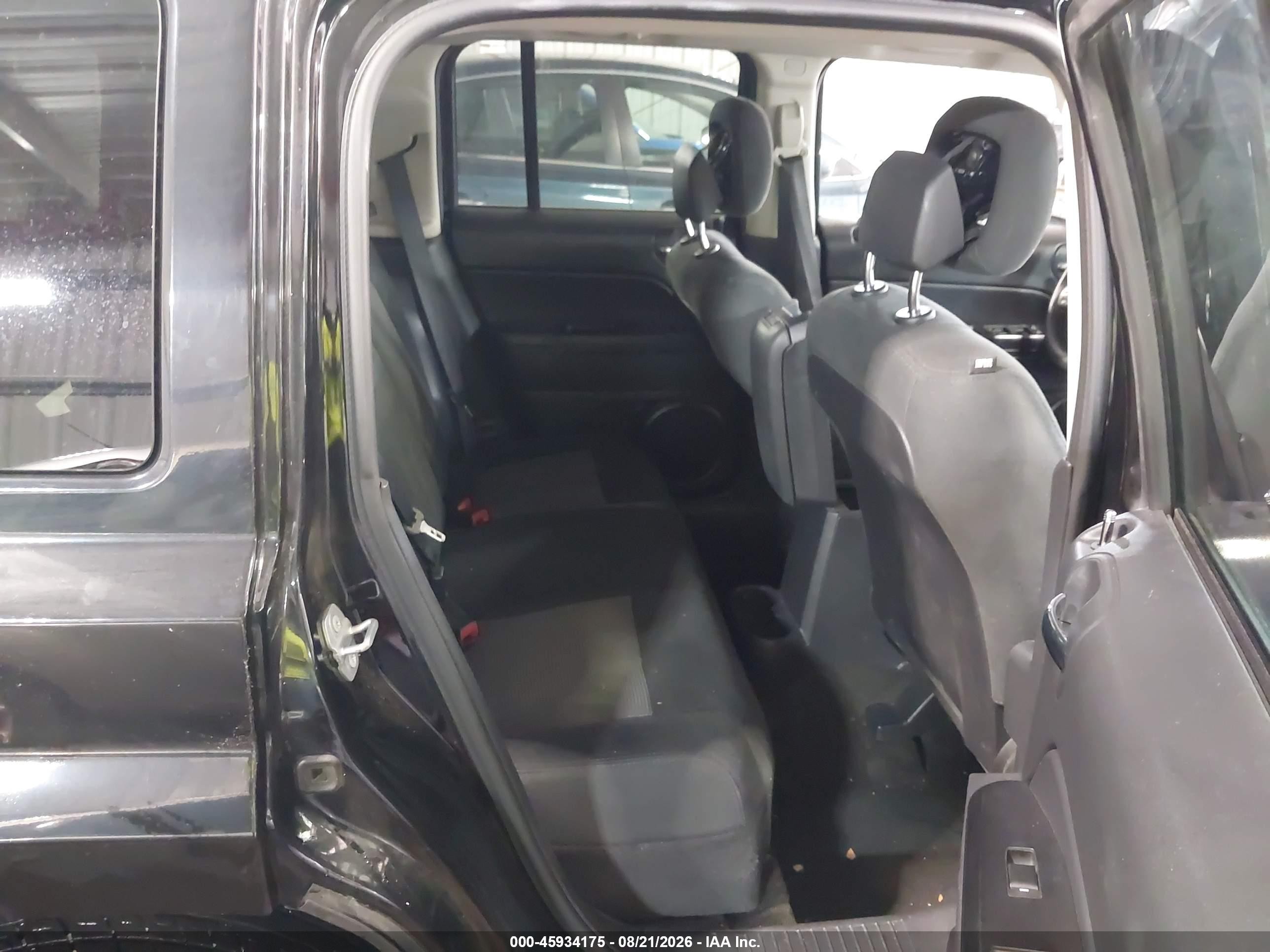 2016 Jeep Patriot Sport Black vin: 1C4NJPBA2GD513531