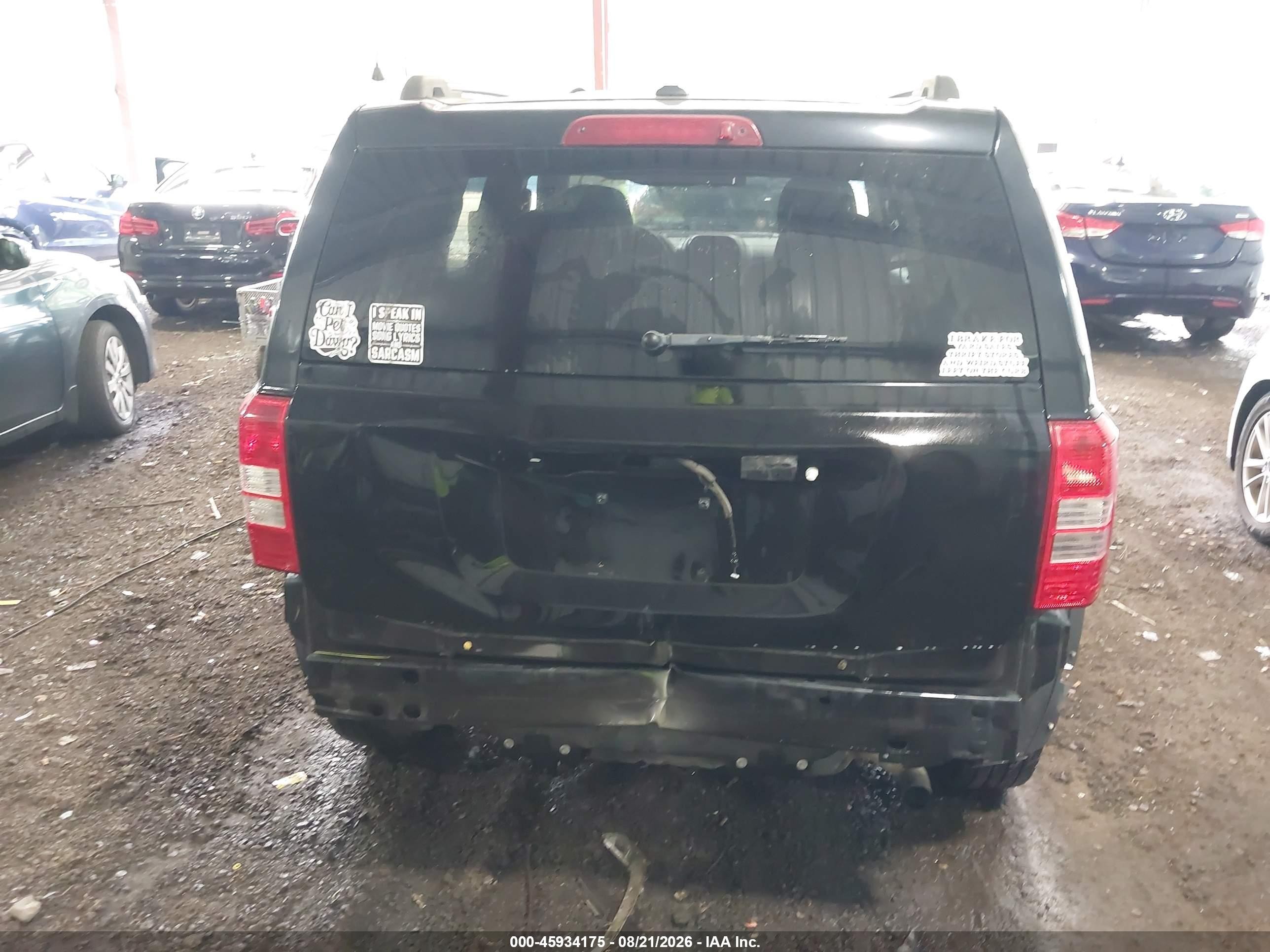 2016 Jeep Patriot Sport Black vin: 1C4NJPBA2GD513531
