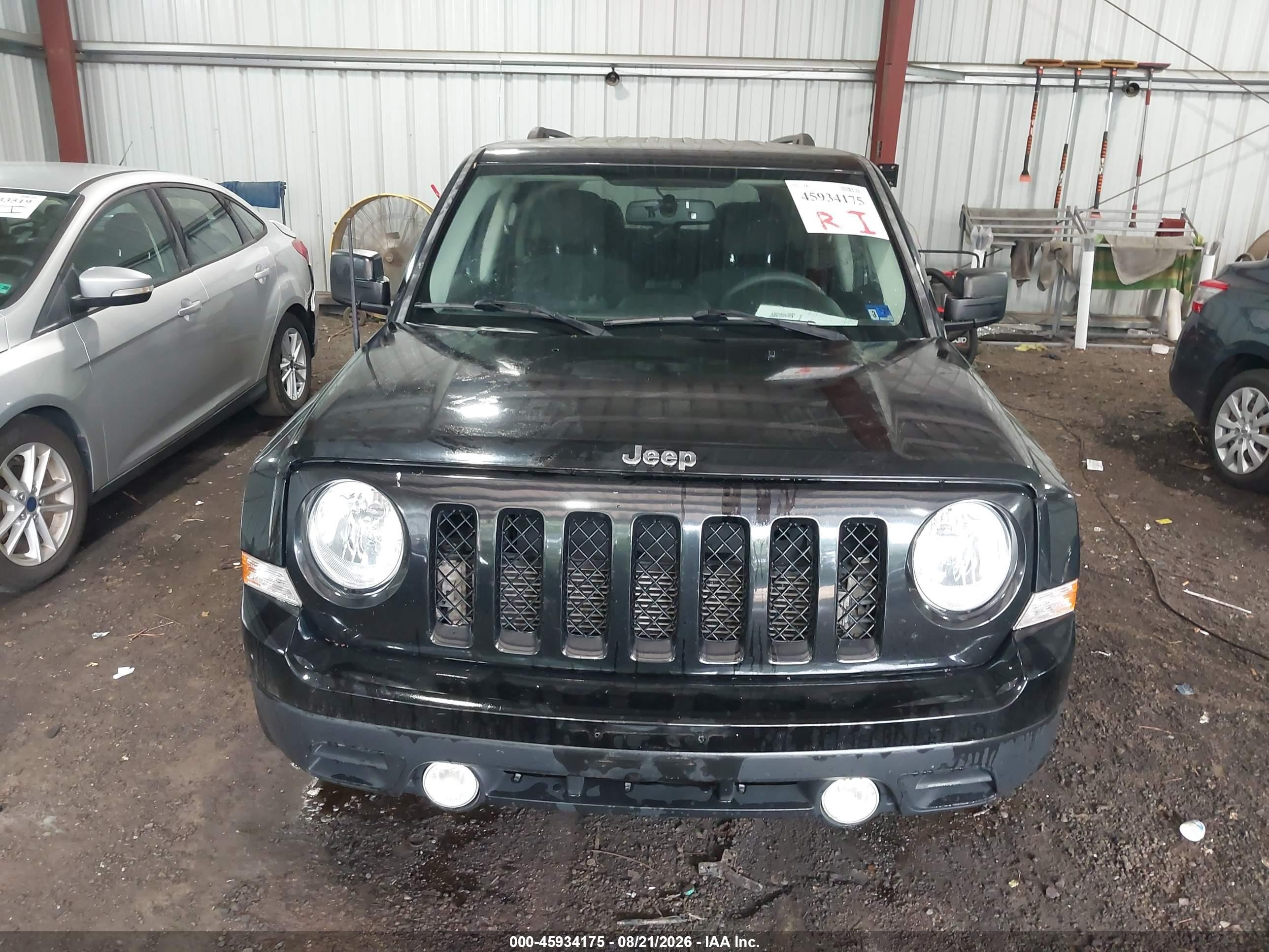 2016 Jeep Patriot Sport Black vin: 1C4NJPBA2GD513531