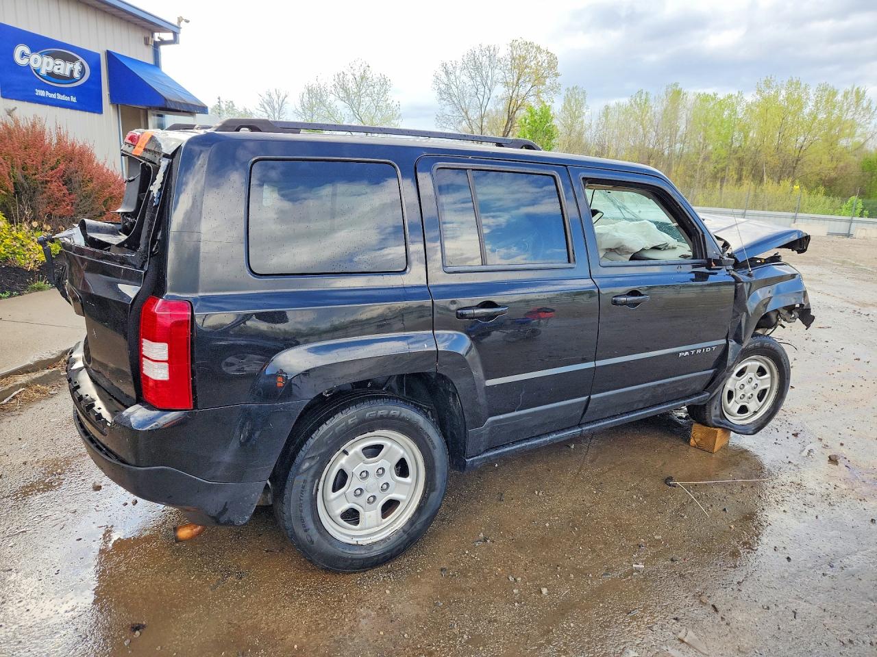 2016 Jeep Patriot Sport Black vin: 1C4NJPBA2GD575950