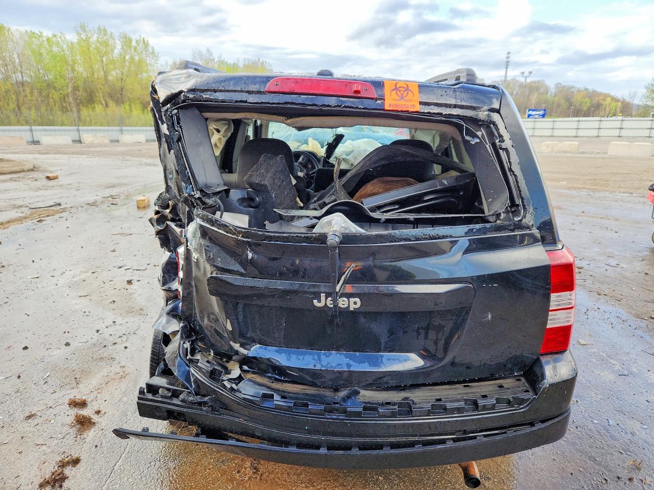 2016 Jeep Patriot Sport Black vin: 1C4NJPBA2GD575950