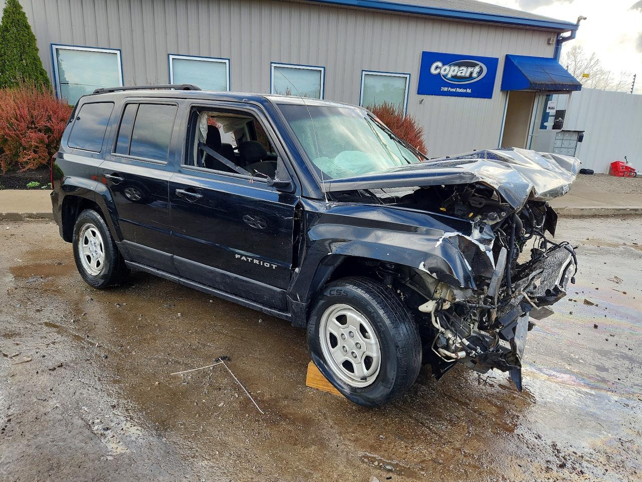 2016 Jeep Patriot Sport Black vin: 1C4NJPBA2GD575950