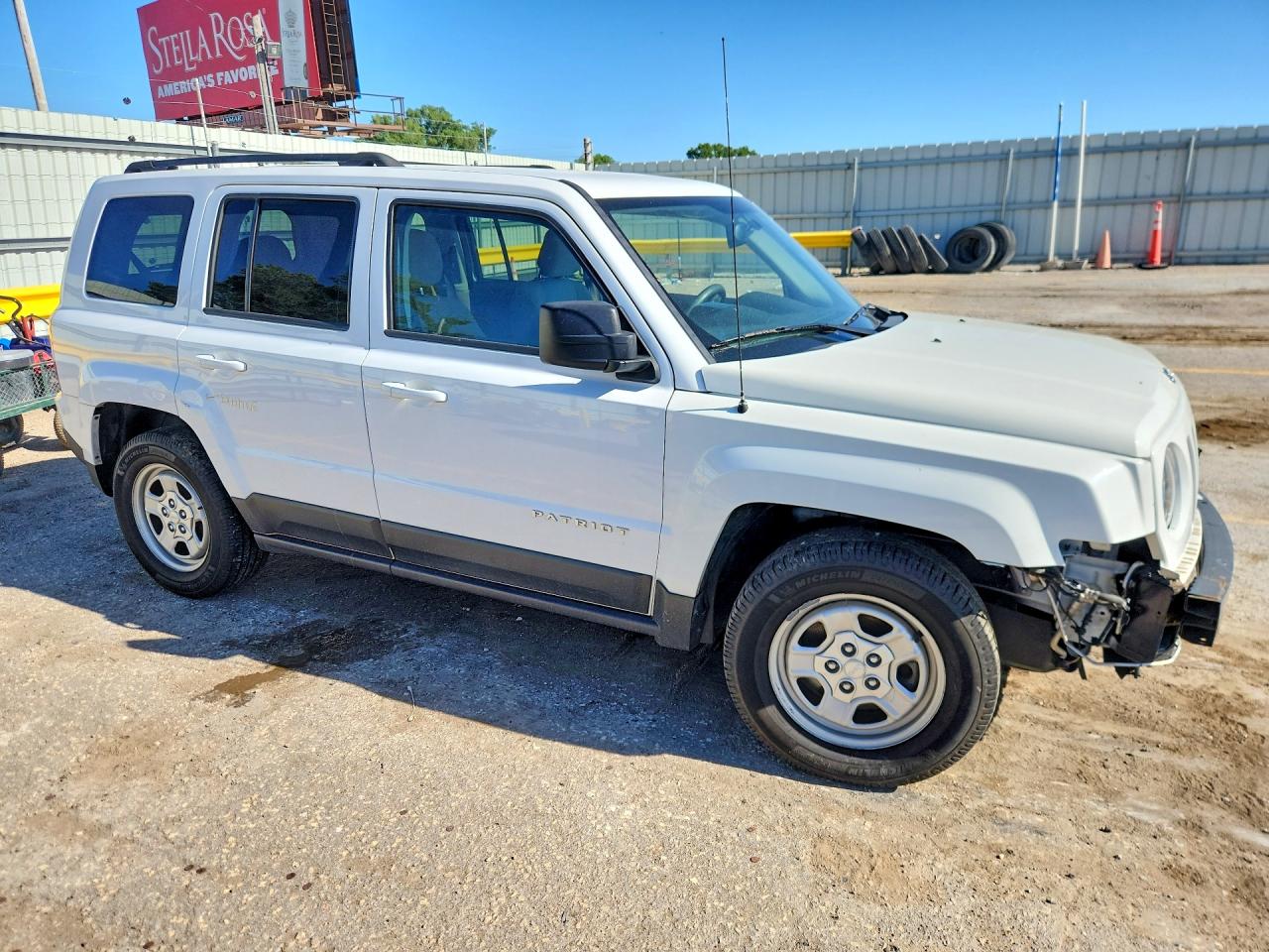 2017 Jeep Patriot Sport White vin: 1C4NJPBA2HD140556