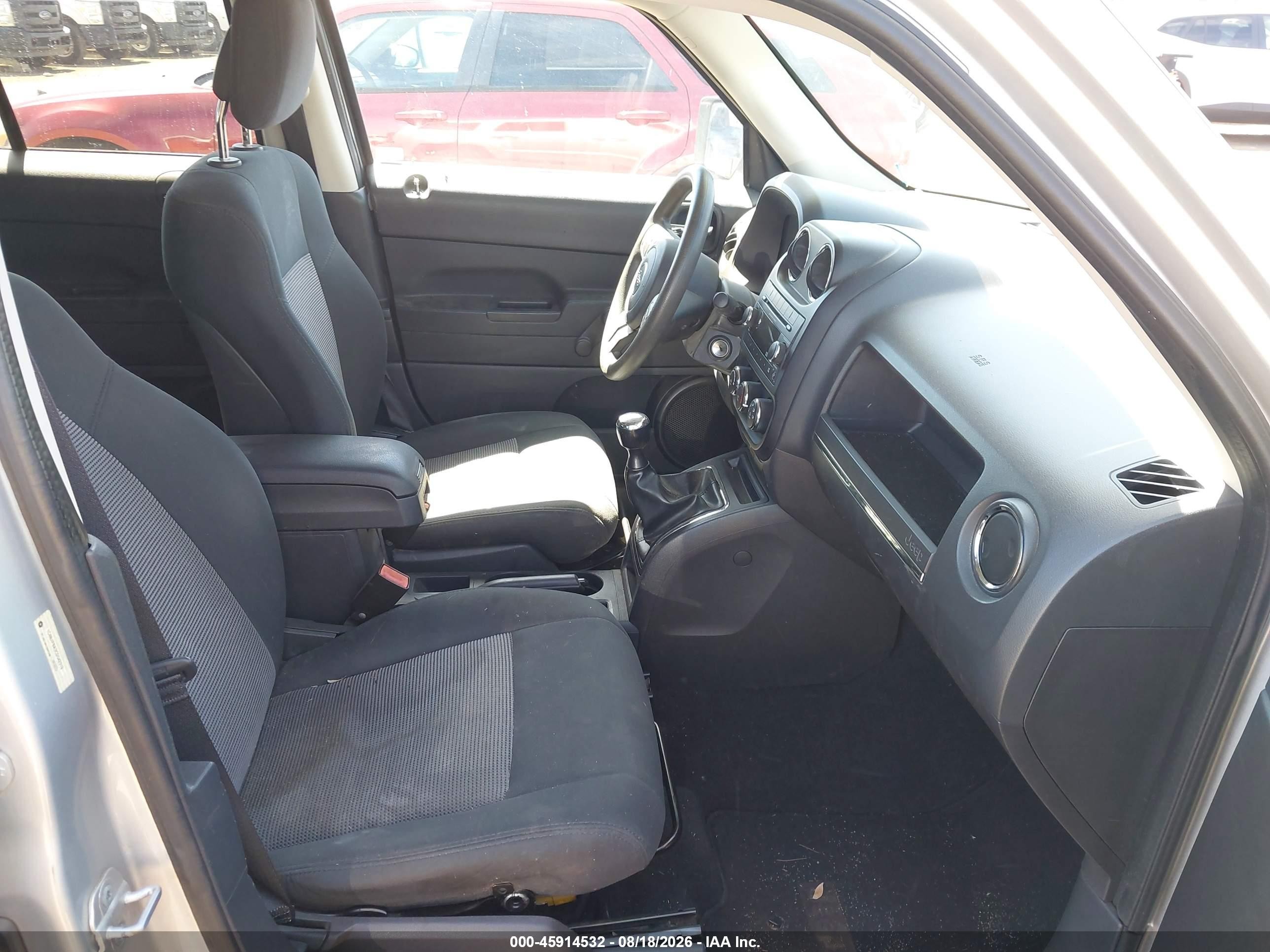 2012 Jeep Patriot Sport Silver vin: 1C4NJPBA3CD542319