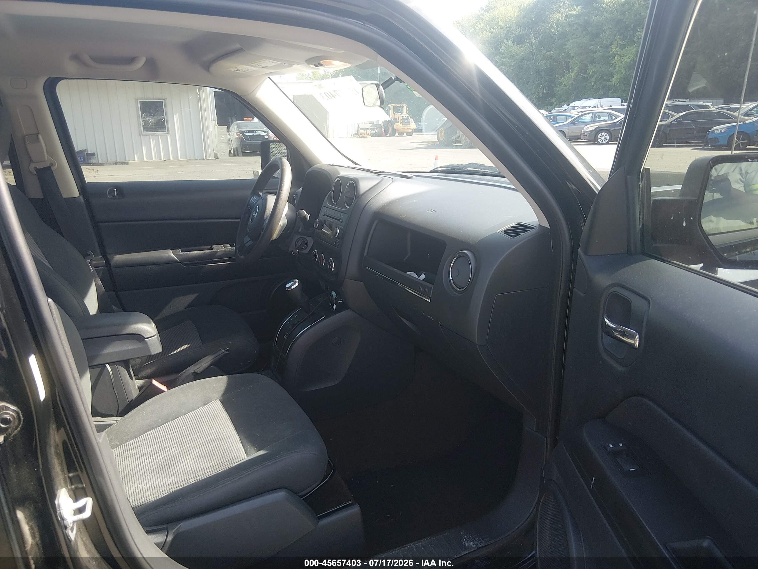 2013 Jeep Patriot Sport Black vin: 1C4NJPBA3DD213217