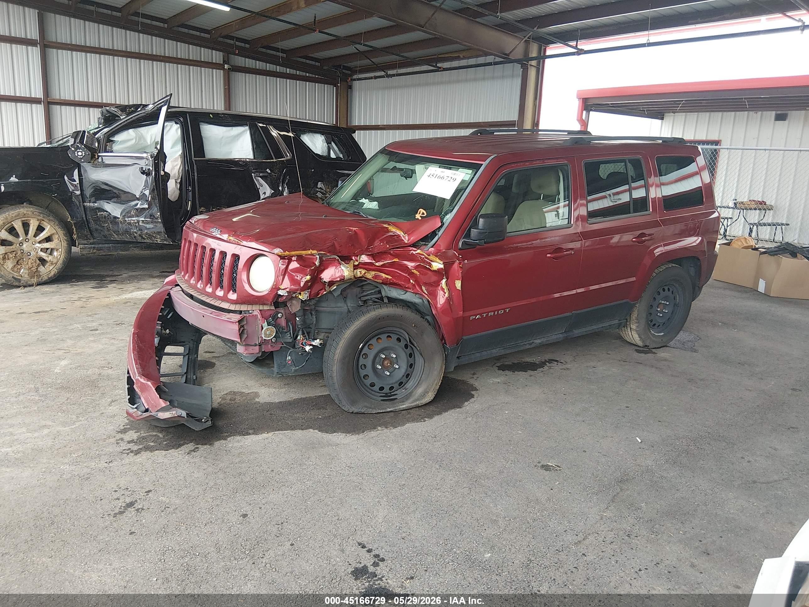 2014 Jeep Patriot Sport Red vin: 1C4NJPBA3ED589305