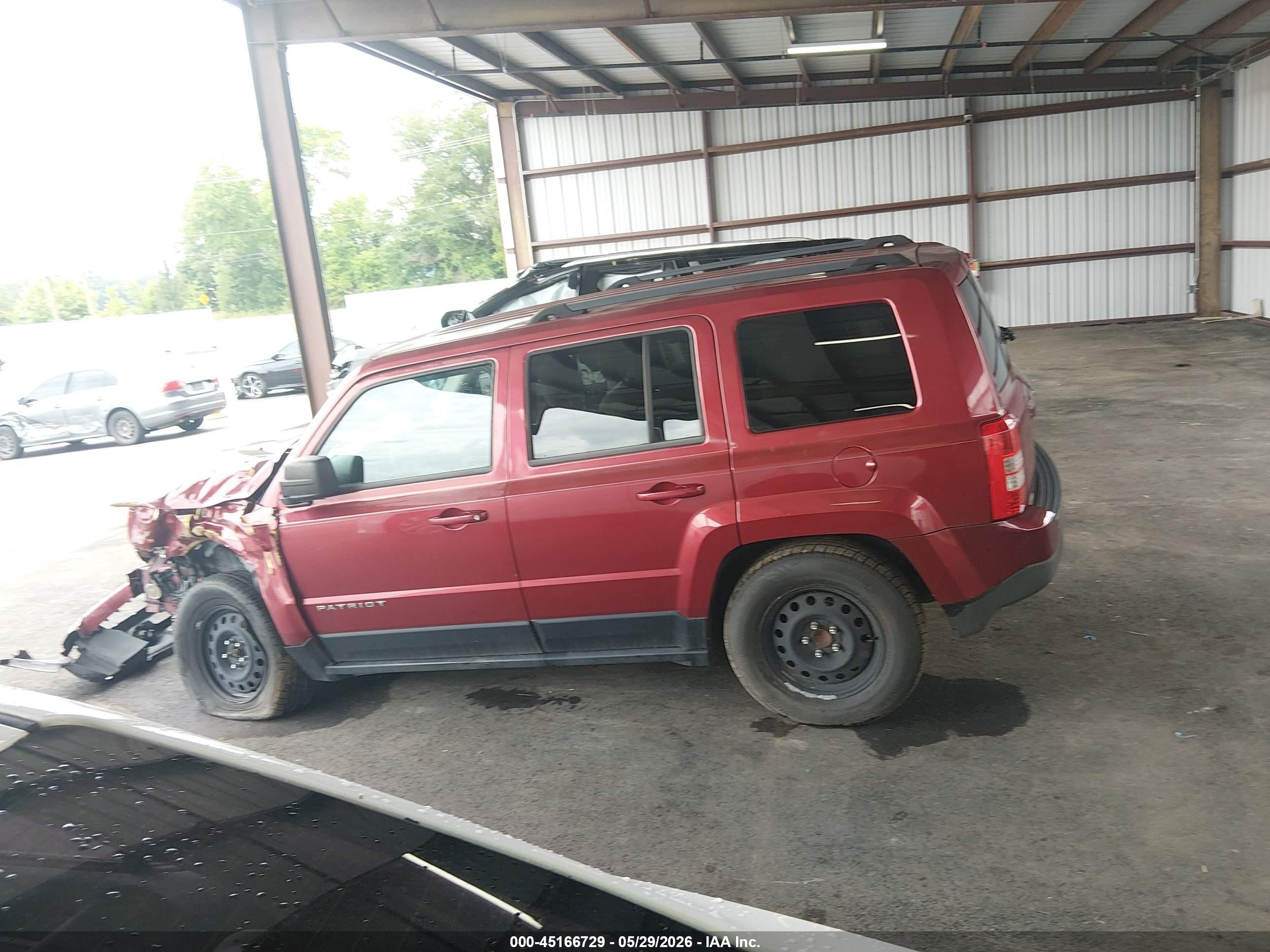 2014 Jeep Patriot Sport Red vin: 1C4NJPBA3ED589305