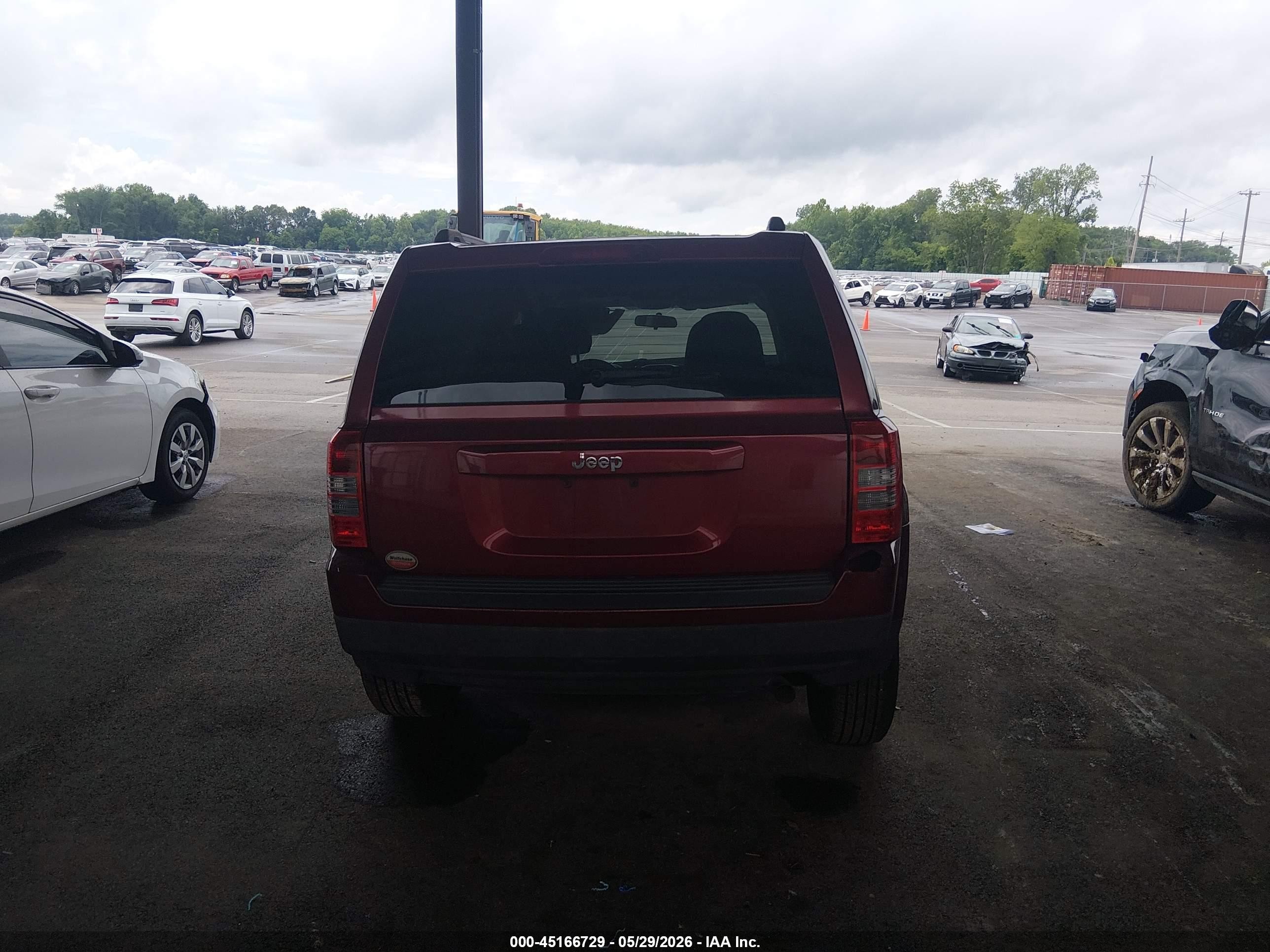 2014 Jeep Patriot Sport Red vin: 1C4NJPBA3ED589305
