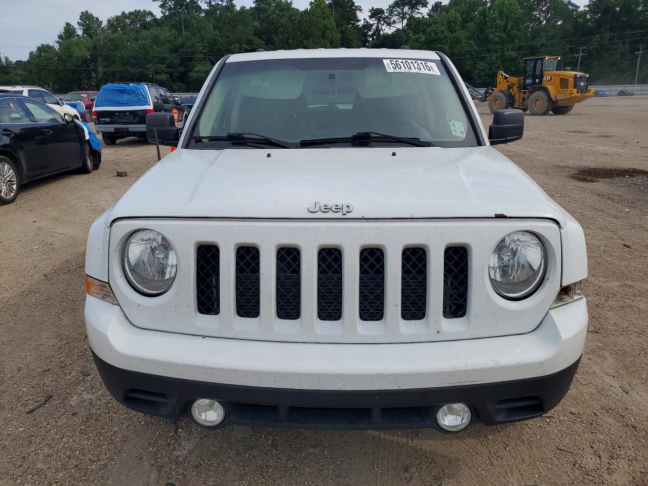 2014 Jeep Patriot Sport White vin: 1C4NJPBA3ED692613