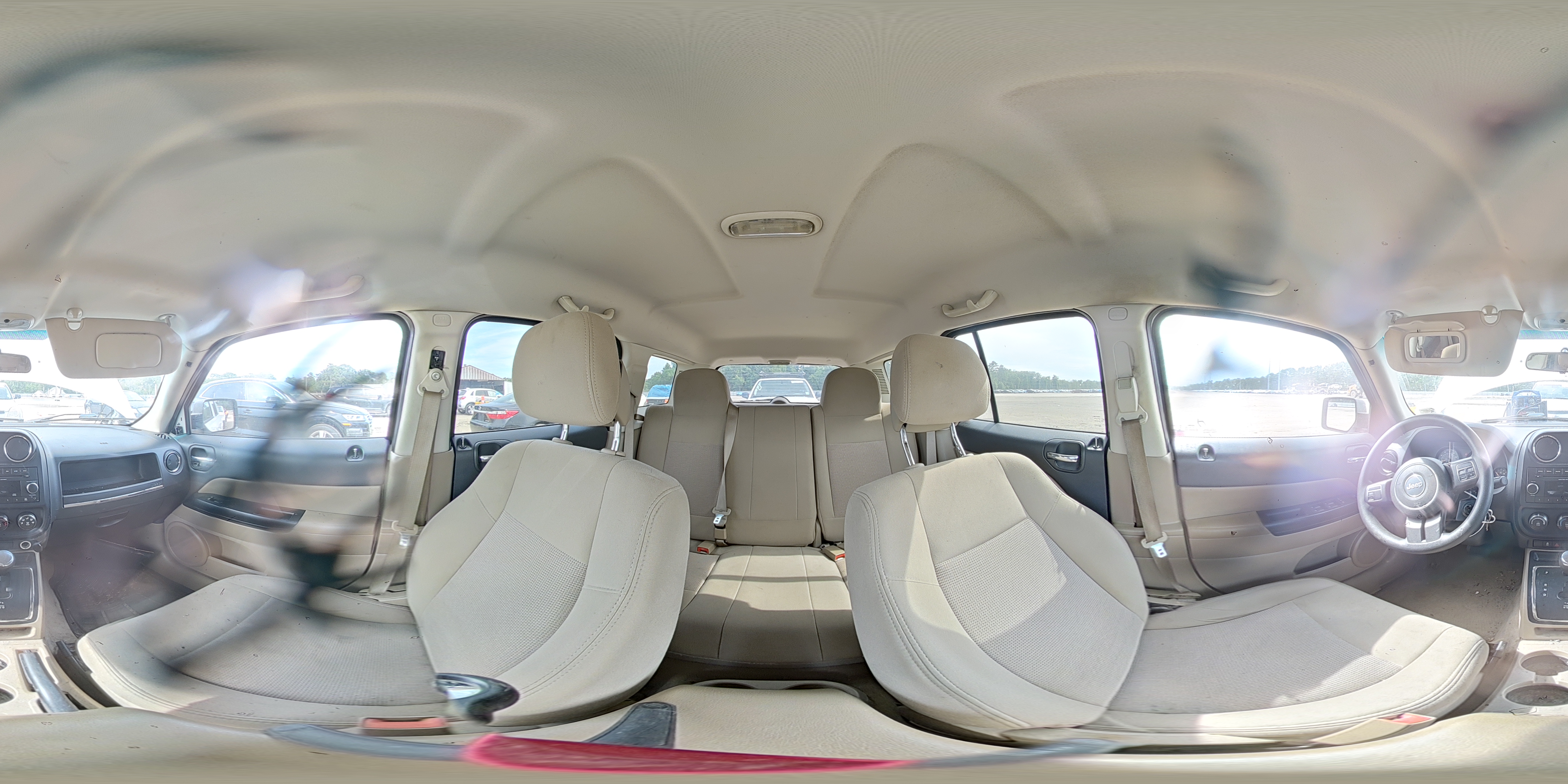 2014 Jeep Patriot Sport White vin: 1C4NJPBA3ED692613