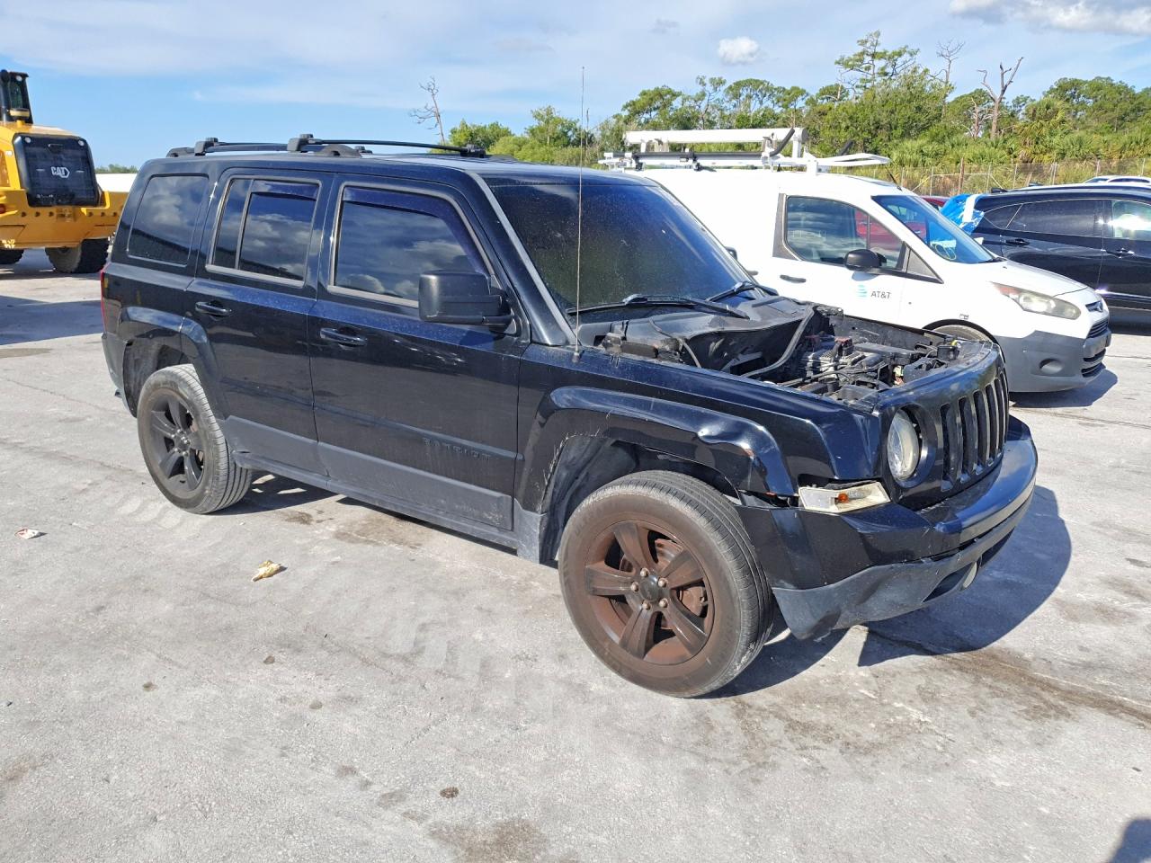 2014 Jeep Patriot Sport Черный vin: 1C4NJPBA3ED703755