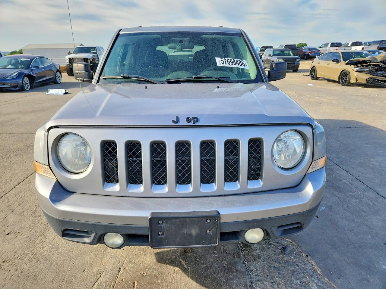 2015 Jeep Patriot Sport Серебряный vin: 1C4NJPBA3FD211230