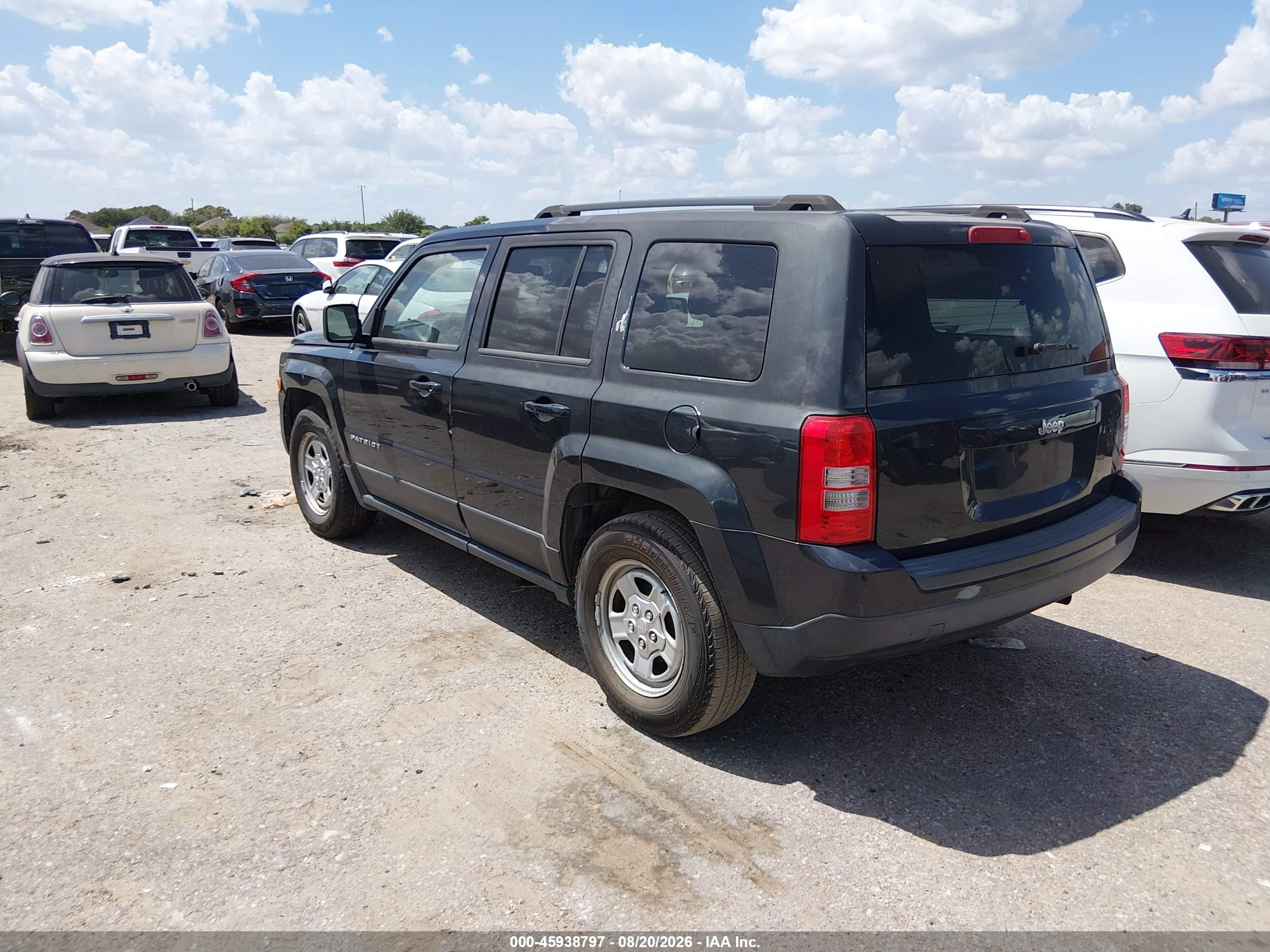2015 Jeep Patriot Sport Gray vin: 1C4NJPBA3FD219487