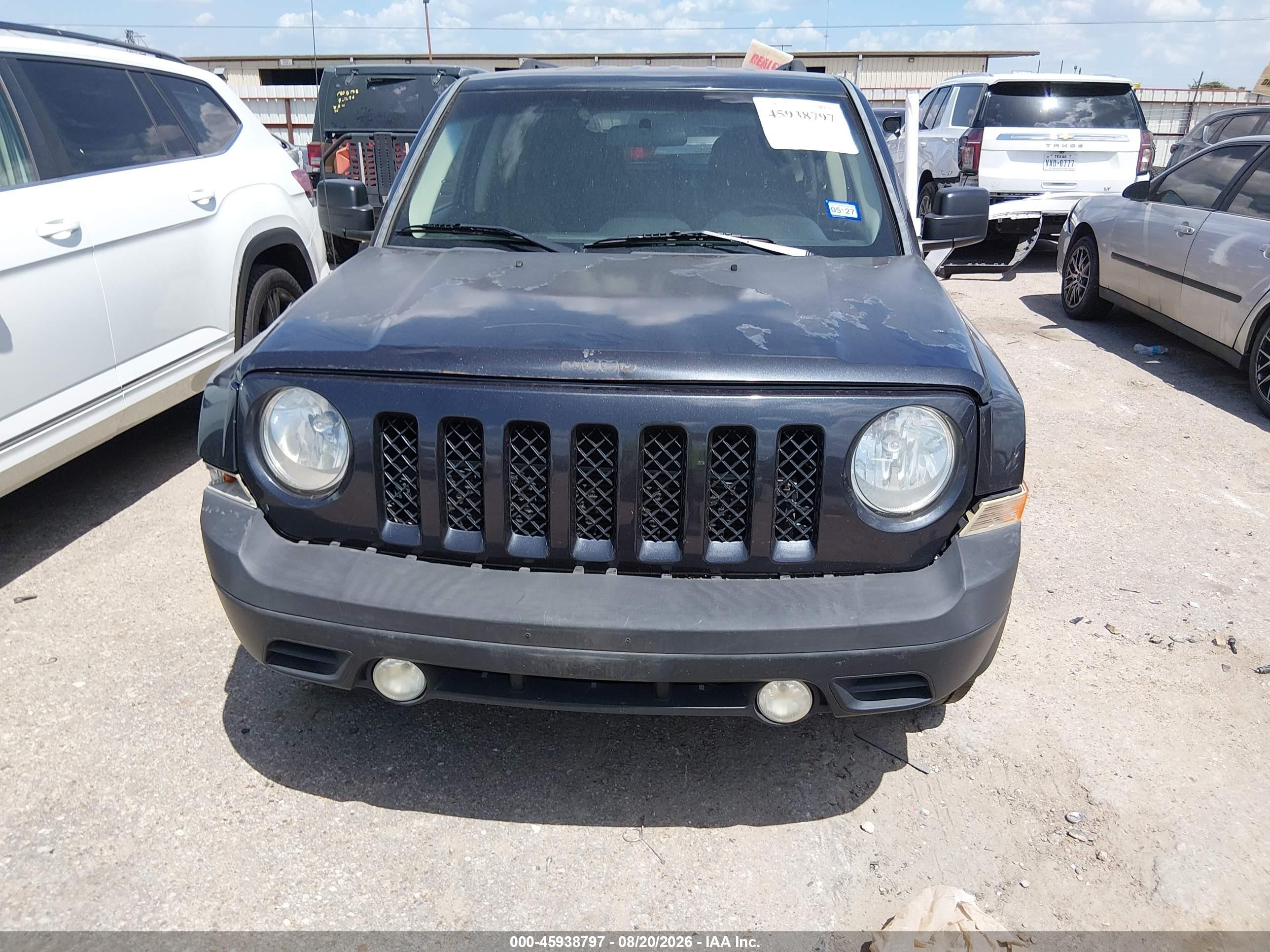 2015 Jeep Patriot Sport Gray vin: 1C4NJPBA3FD219487