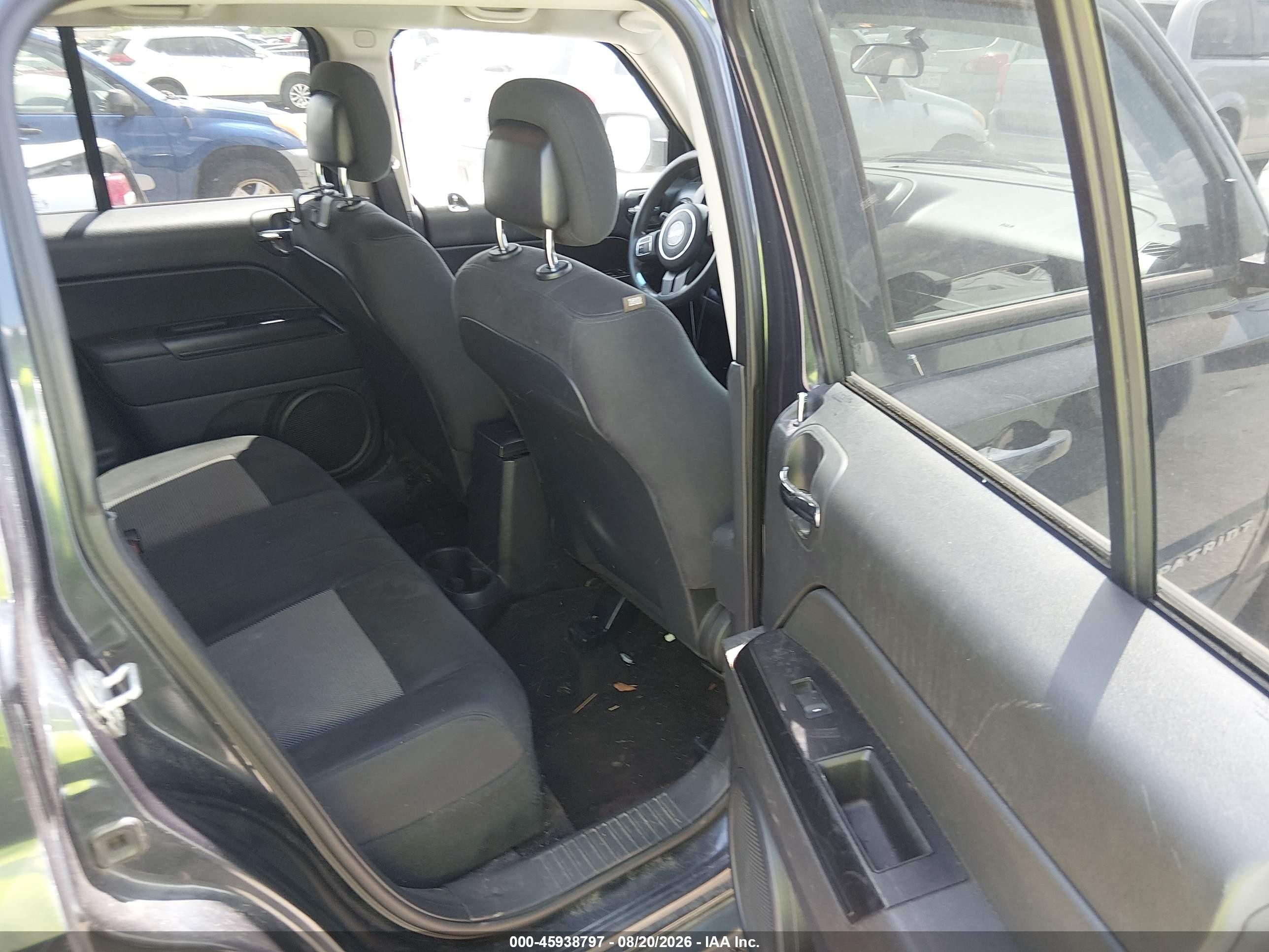 2015 Jeep Patriot Sport Gray vin: 1C4NJPBA3FD219487