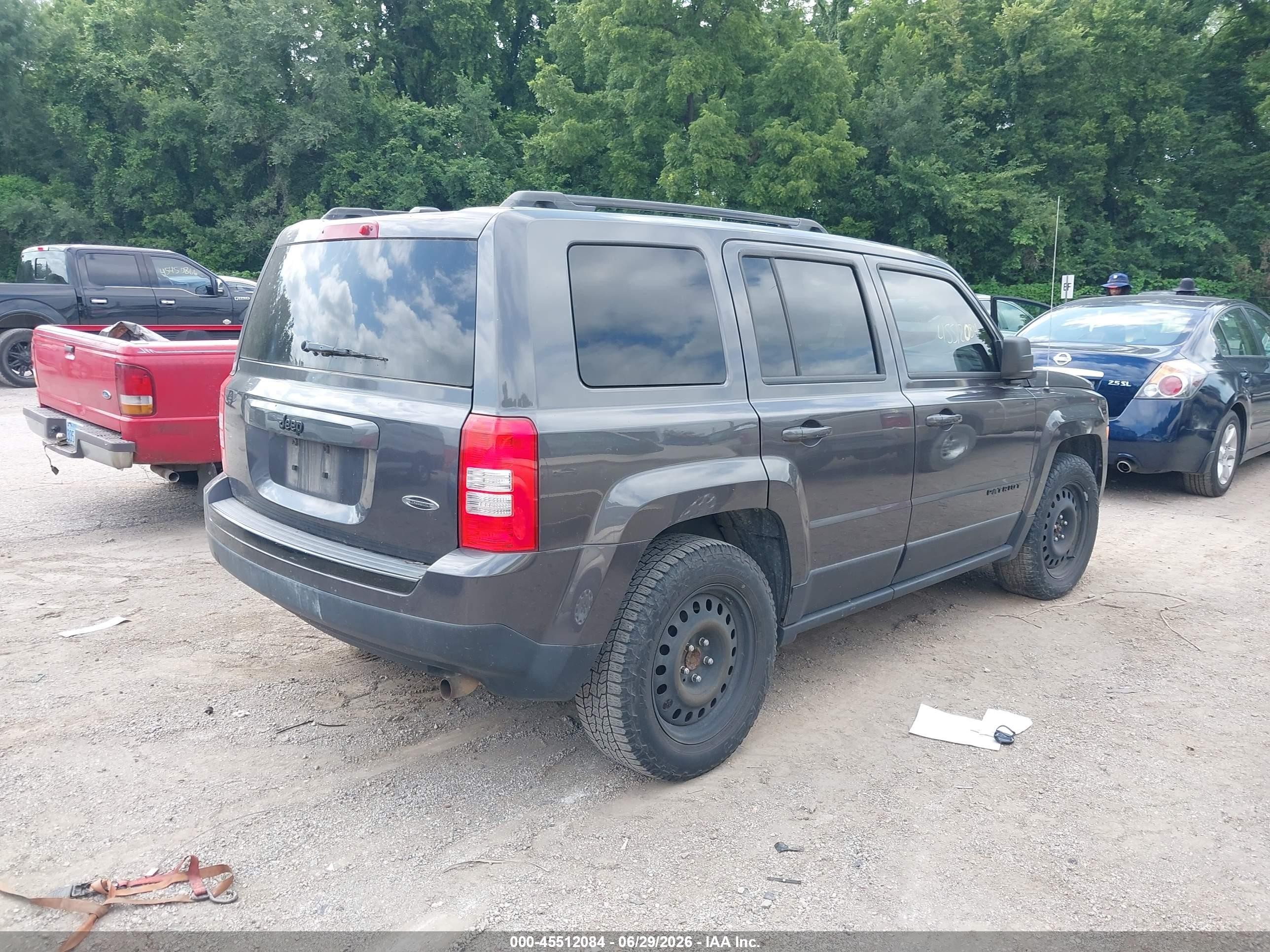 2015 Jeep Patriot Altitude Edition Gray vin: 1C4NJPBA3FD246527