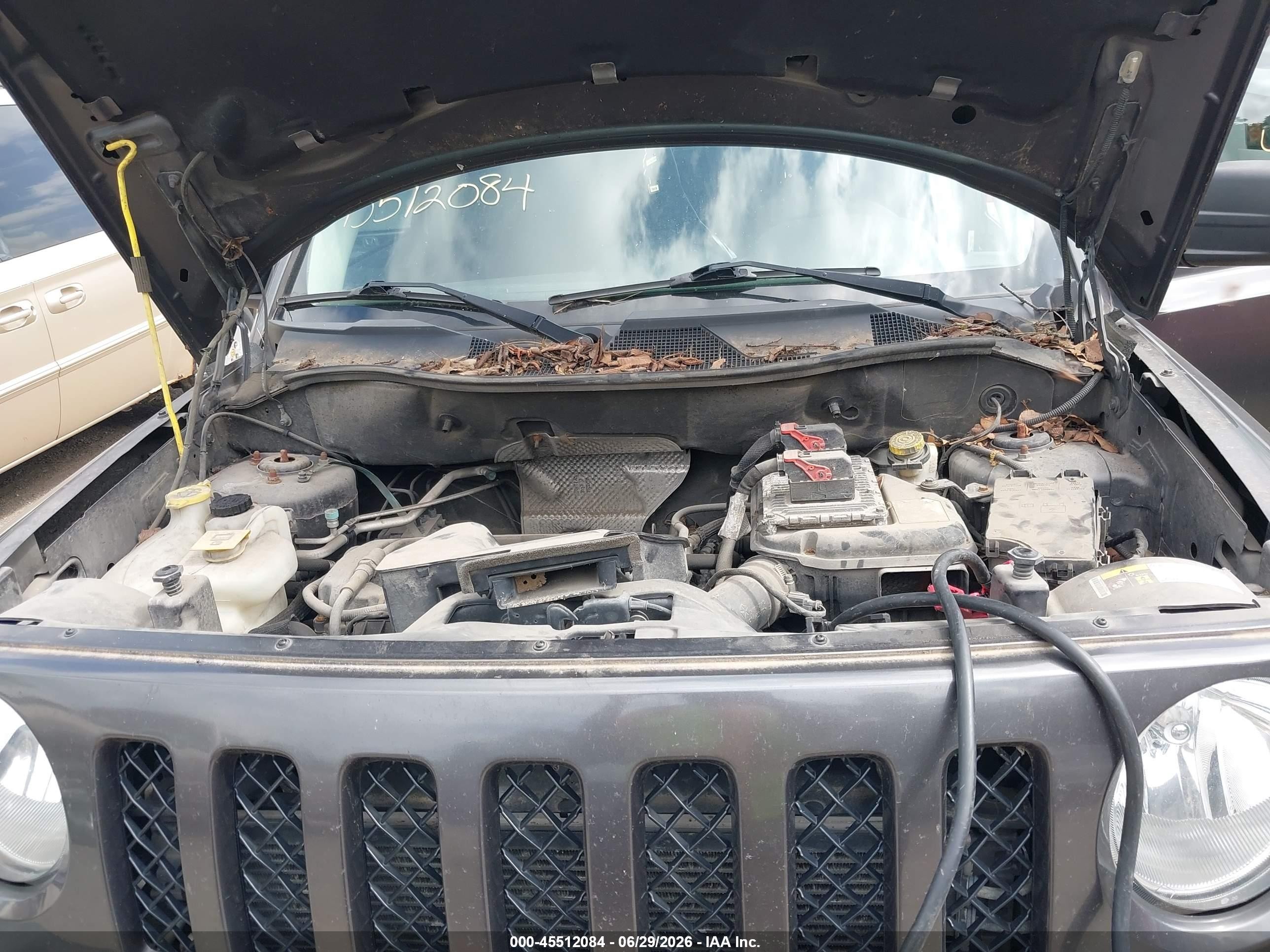 2015 Jeep Patriot Altitude Edition Gray vin: 1C4NJPBA3FD246527