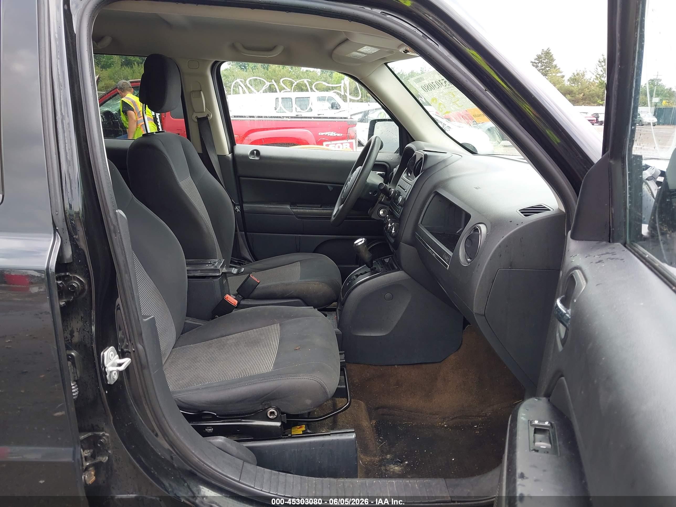 2015 Jeep Patriot Sport Черный vin: 1C4NJPBA3FD280449