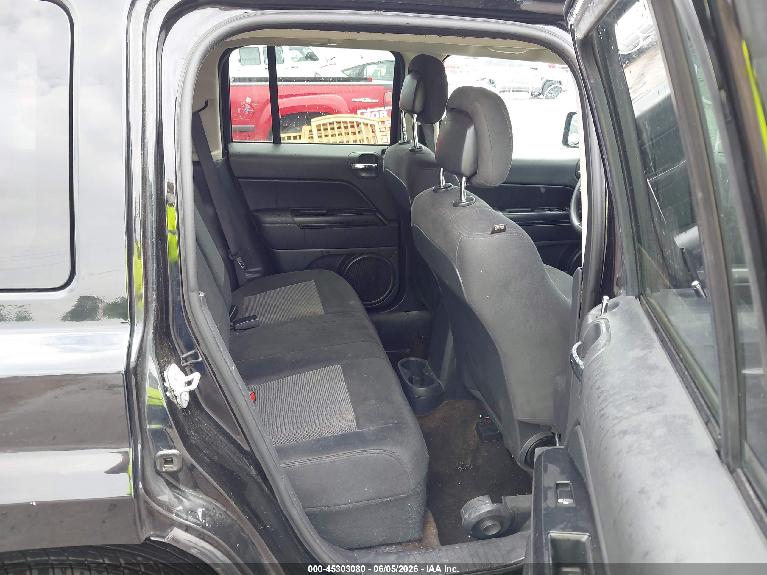 2015 Jeep Patriot Sport Черный vin: 1C4NJPBA3FD280449