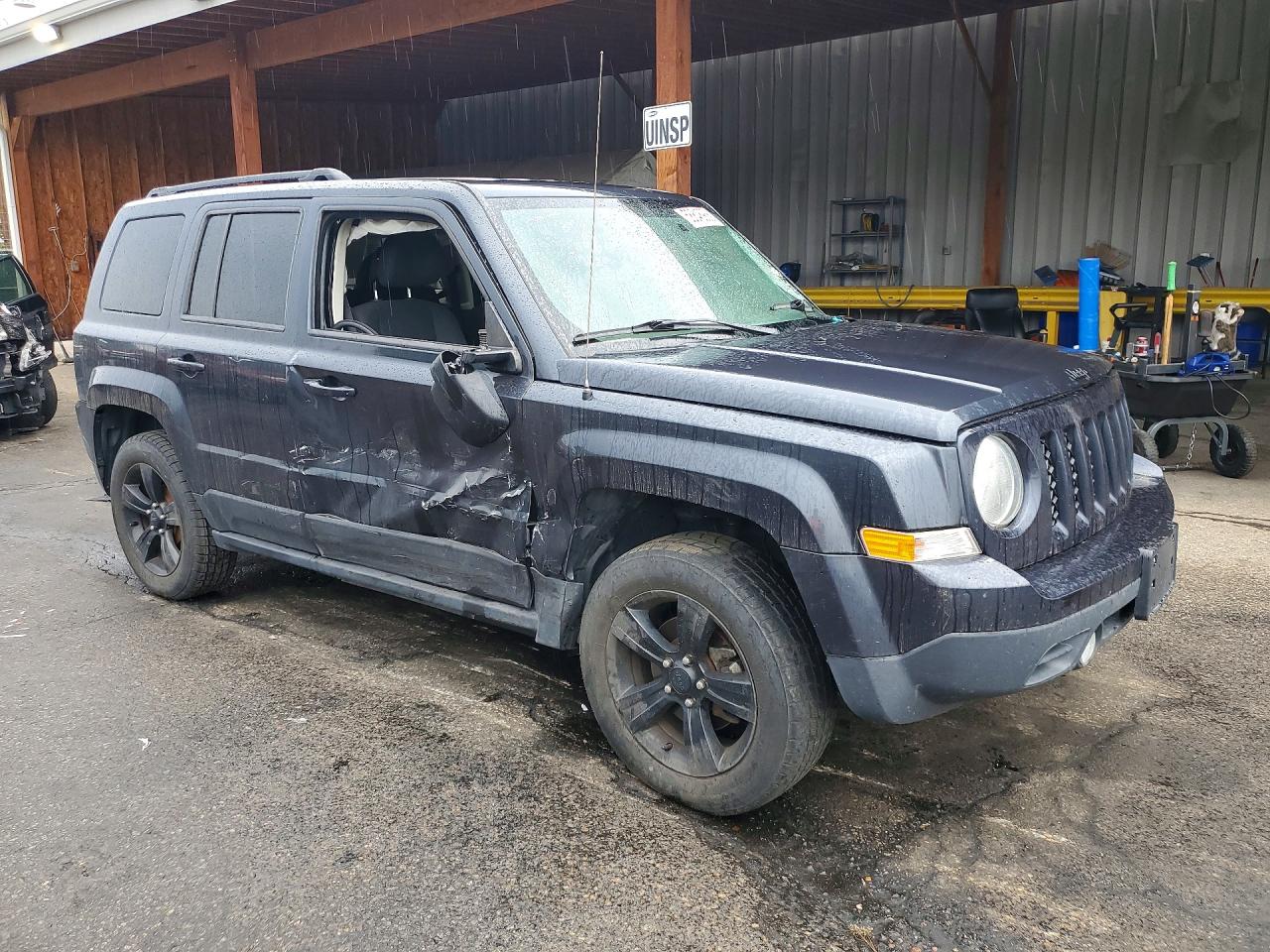 2015 Jeep Patriot Sport Gray vin: 1C4NJPBA3FD342402