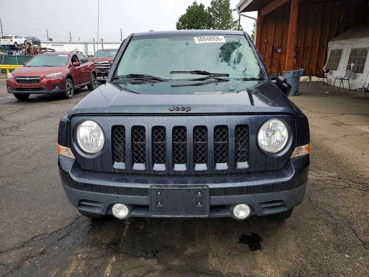 2015 Jeep Patriot Sport Gray vin: 1C4NJPBA3FD342402