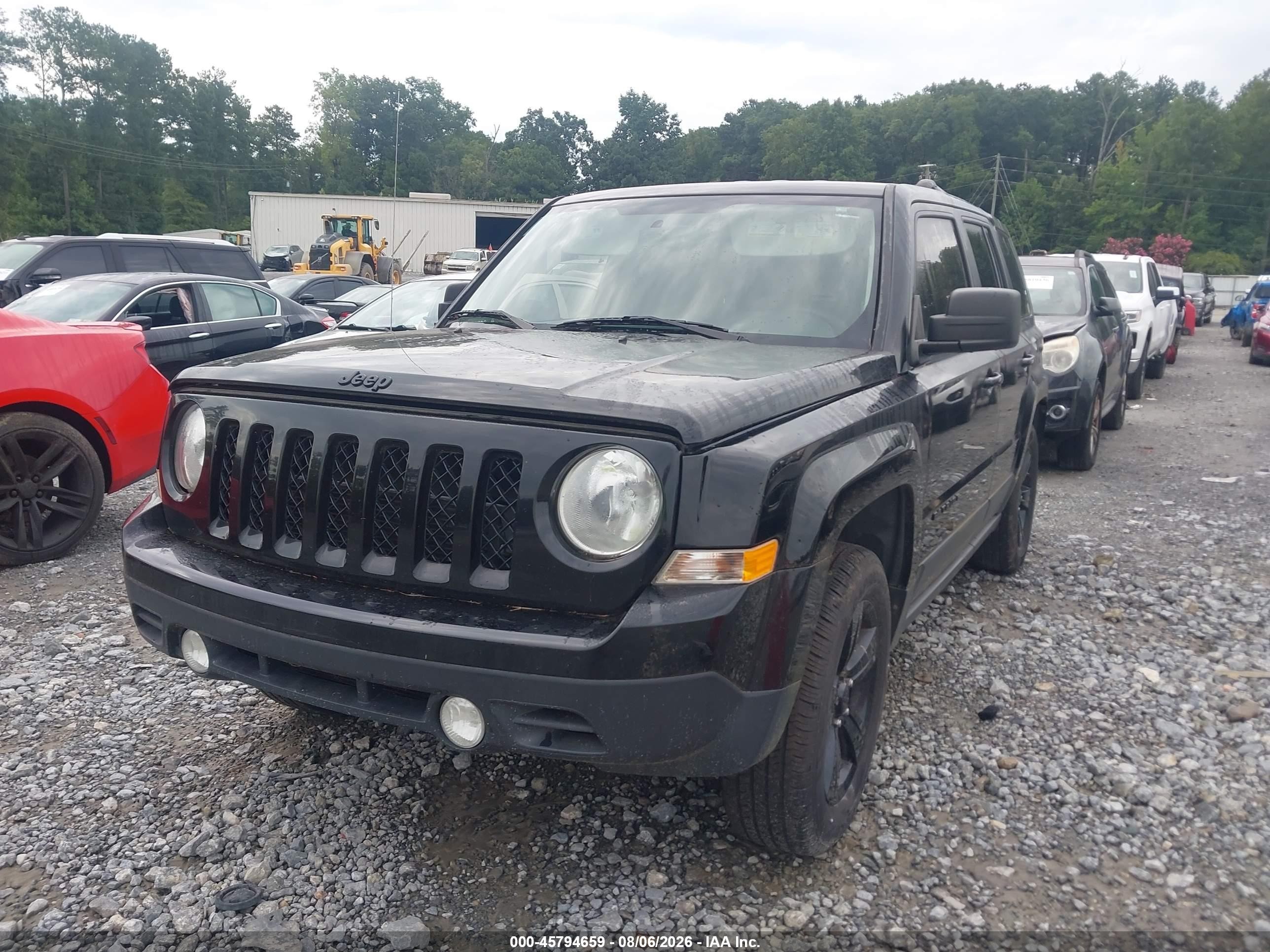 2015 Jeep Patriot Altitude Edition Черный vin: 1C4NJPBA3FD402601