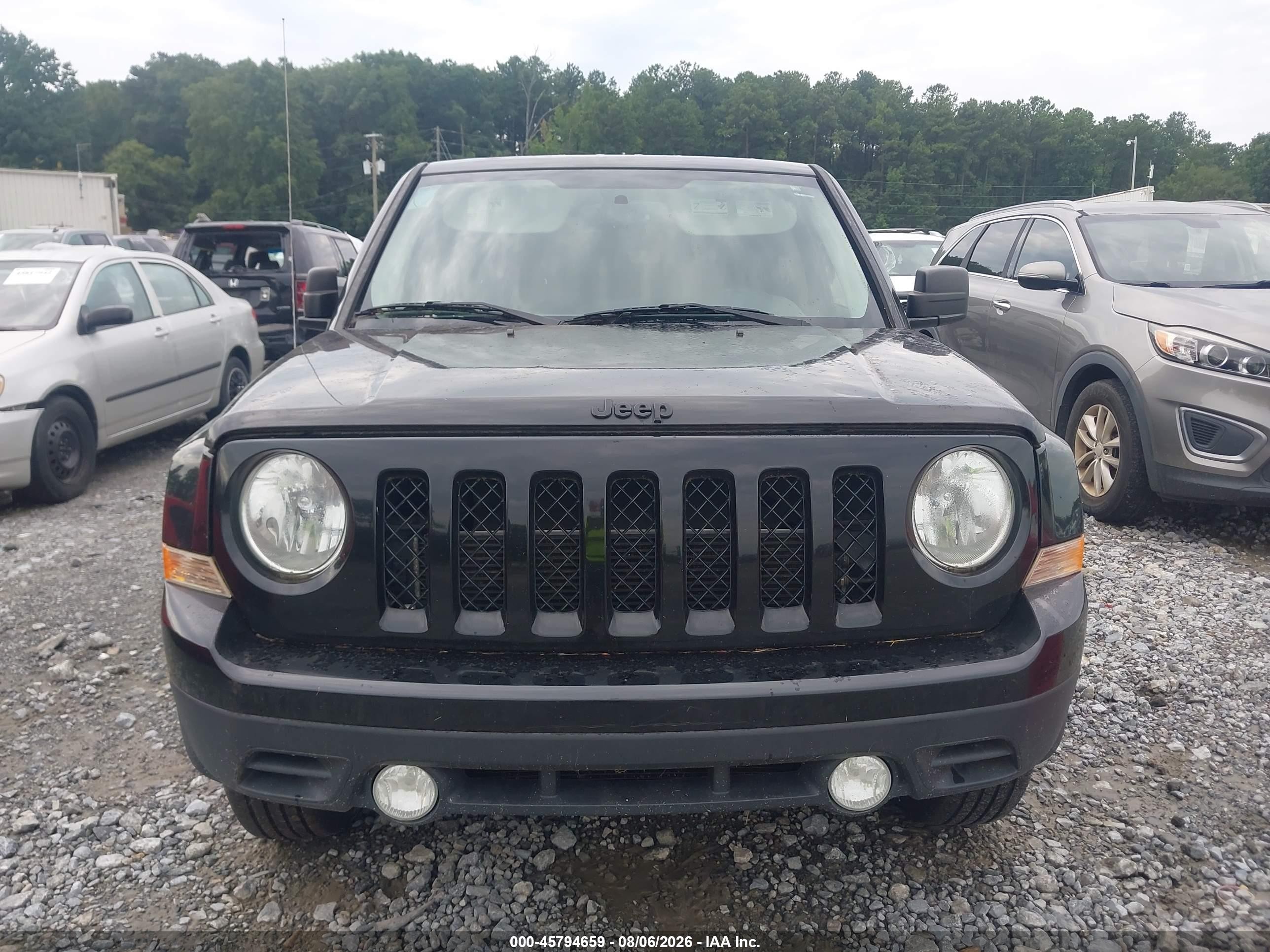 2015 Jeep Patriot Altitude Edition Черный vin: 1C4NJPBA3FD402601