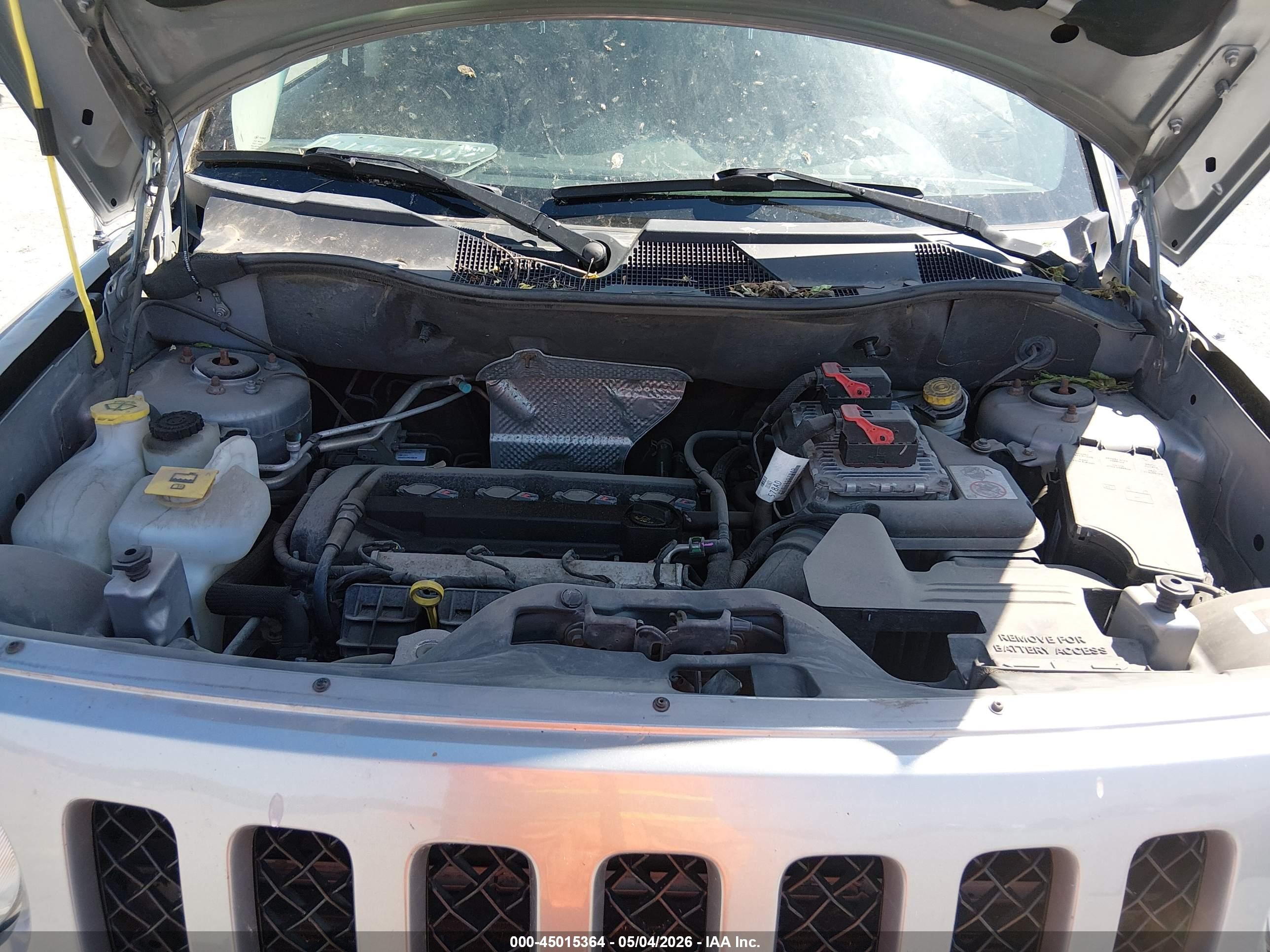 2015 Jeep Patriot Sport Серебряный vin: 1C4NJPBA3FD438272