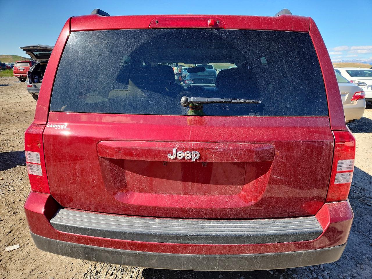 2016 Jeep Patriot Sport Maroon vin: 1C4NJPBA3GD670050
