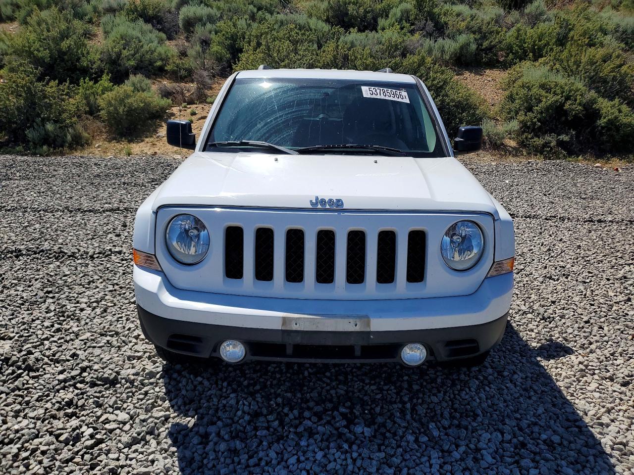 2016 Jeep Patriot Sport White vin: 1C4NJPBA3GD744003