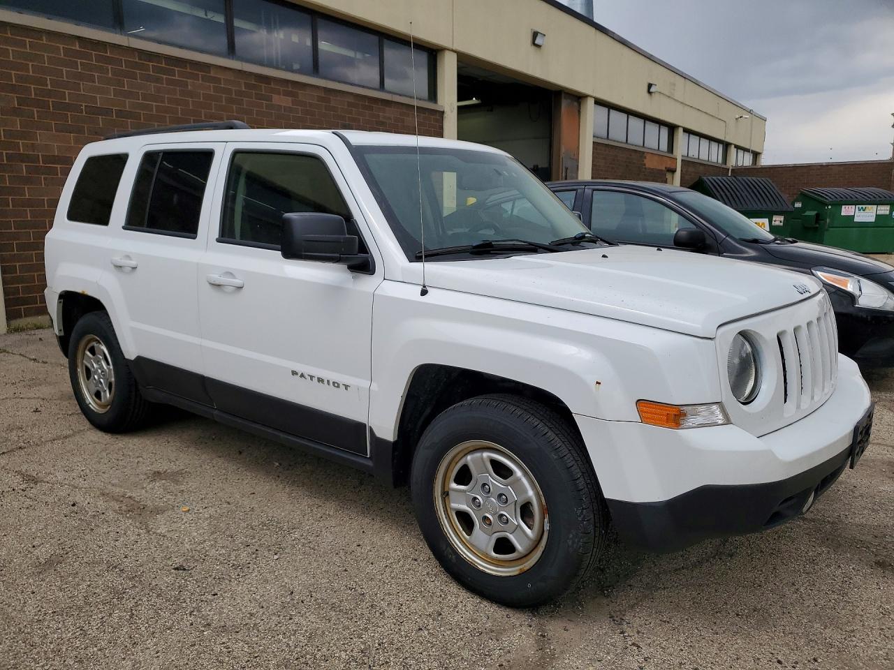 2017 Jeep Patriot Sport White vin: 1C4NJPBA3HD116279