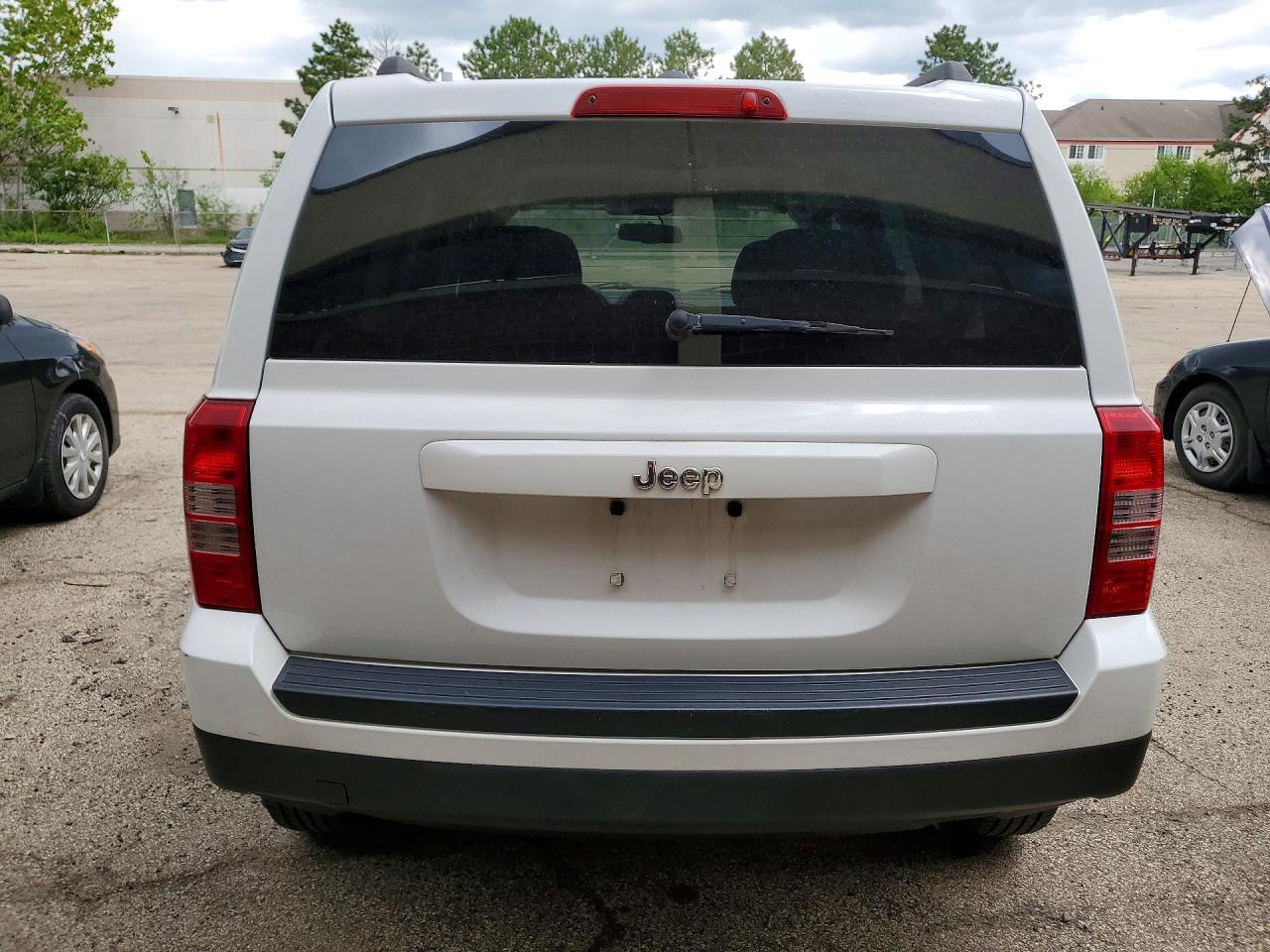 2017 Jeep Patriot Sport White vin: 1C4NJPBA3HD116279