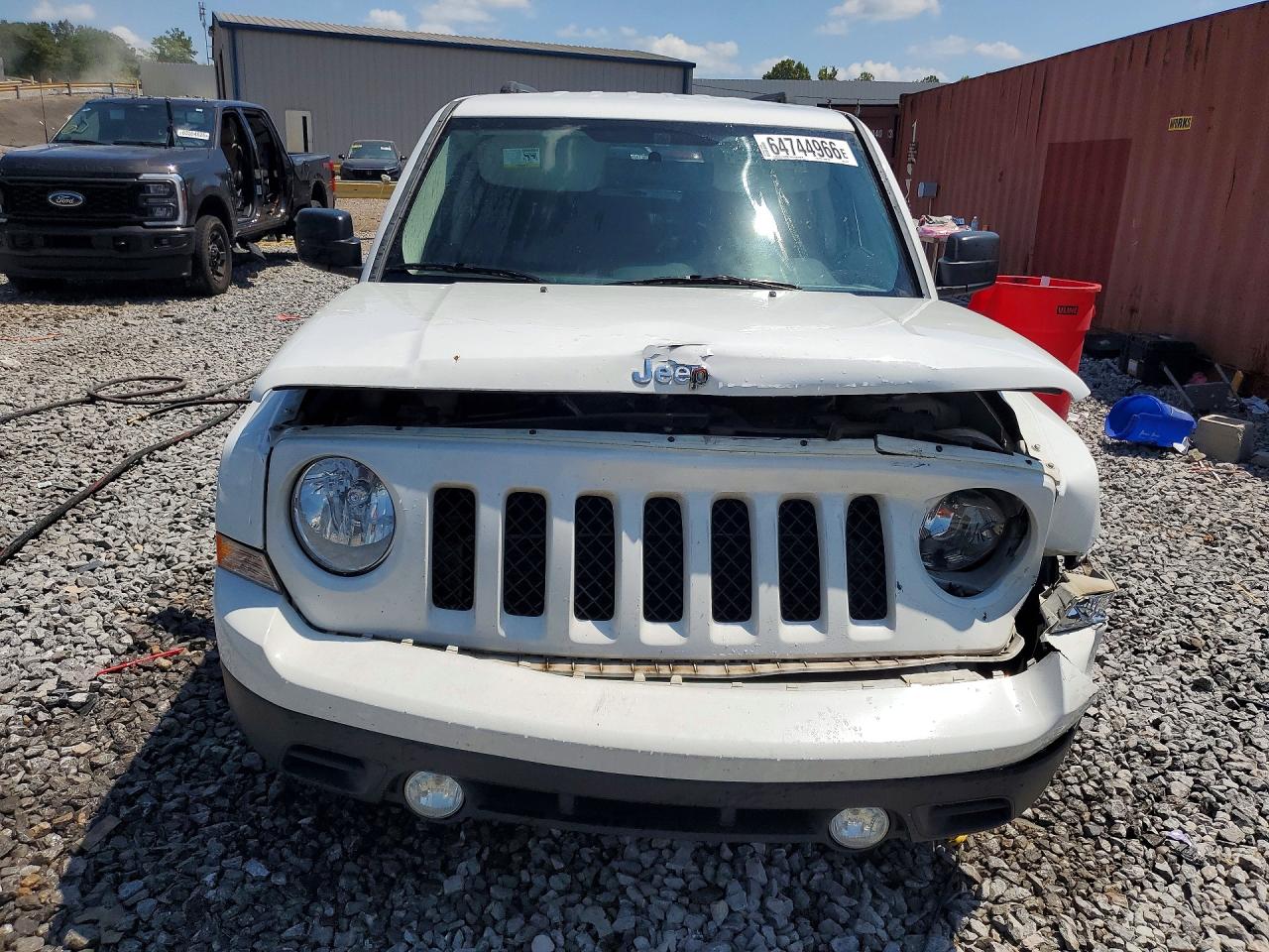 2012 Jeep Patriot Sport White vin: 1C4NJPBA4CD622177