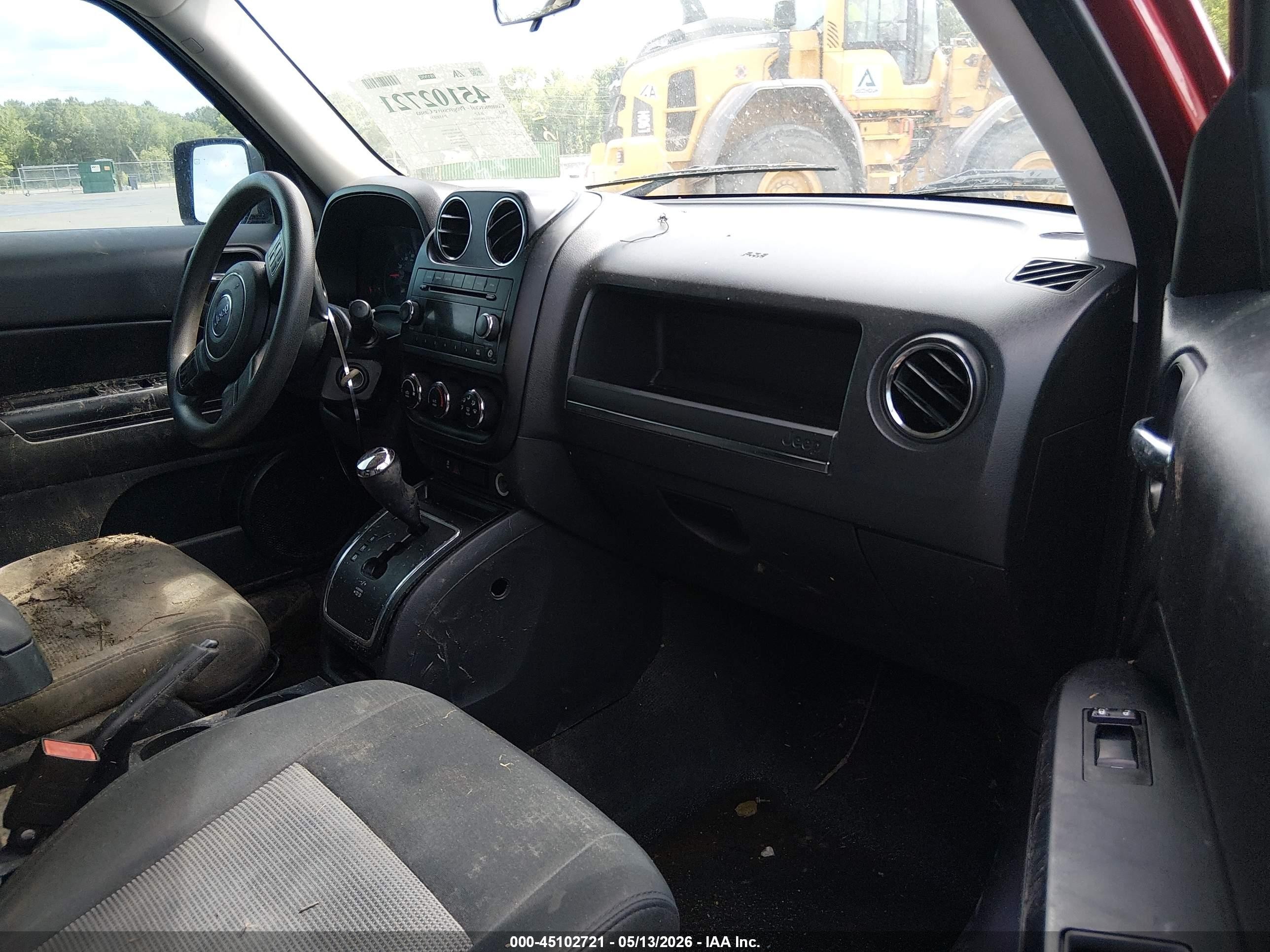 2012 Jeep Patriot Sport Red vin: 1C4NJPBA4CD673498