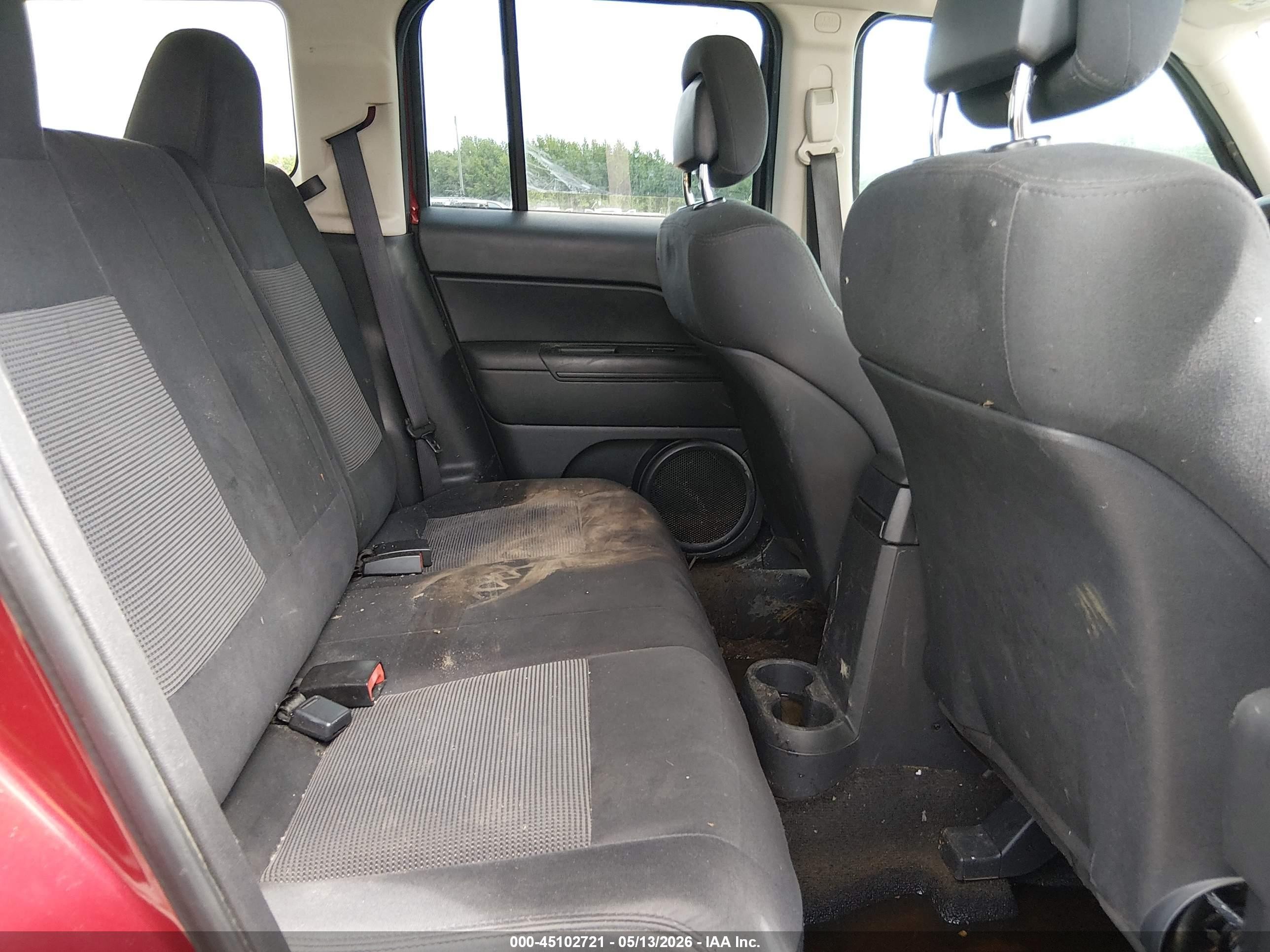 2012 Jeep Patriot Sport Red vin: 1C4NJPBA4CD673498